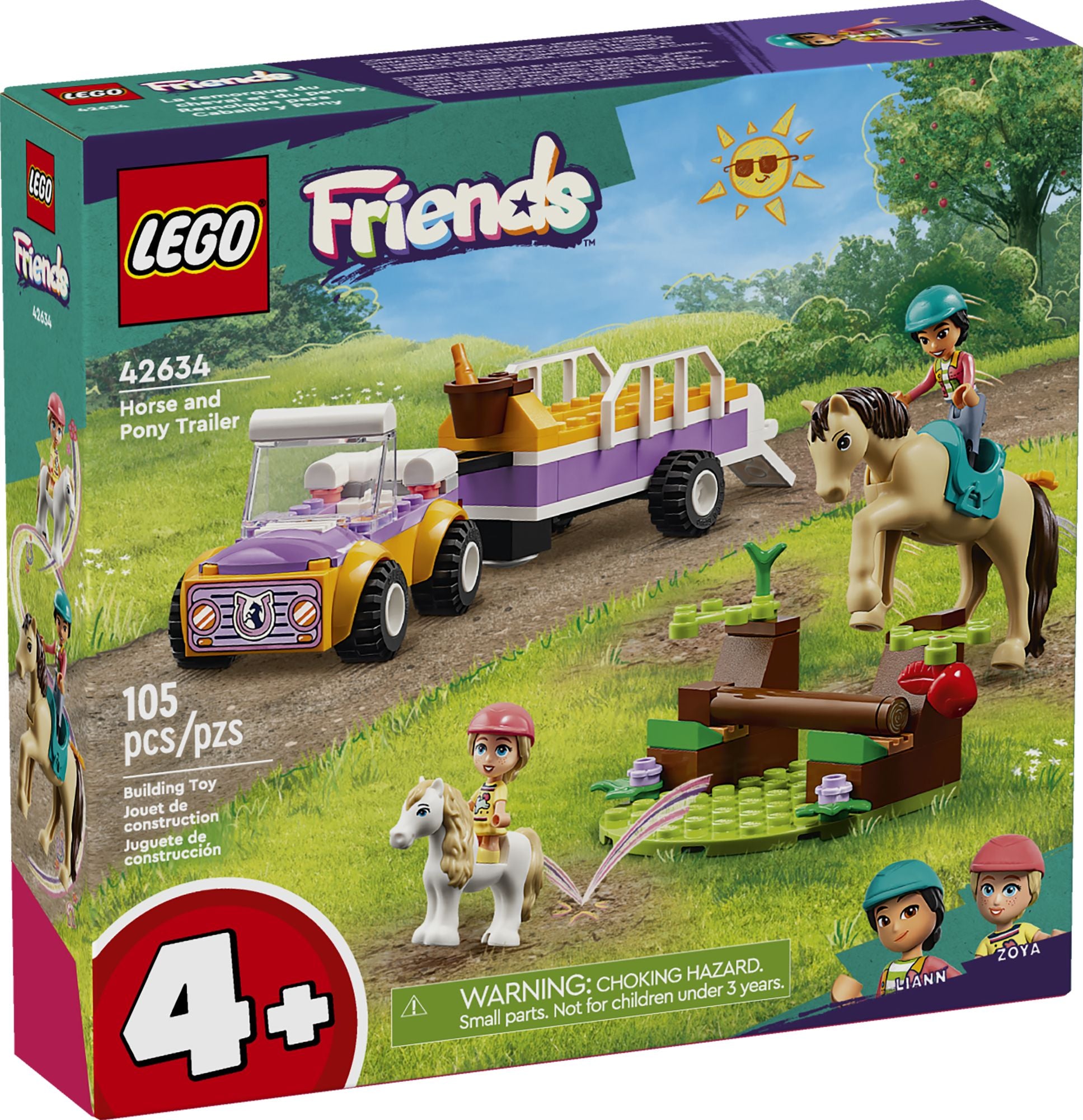 LEGO Friends Horse and Pony Trailer 42634