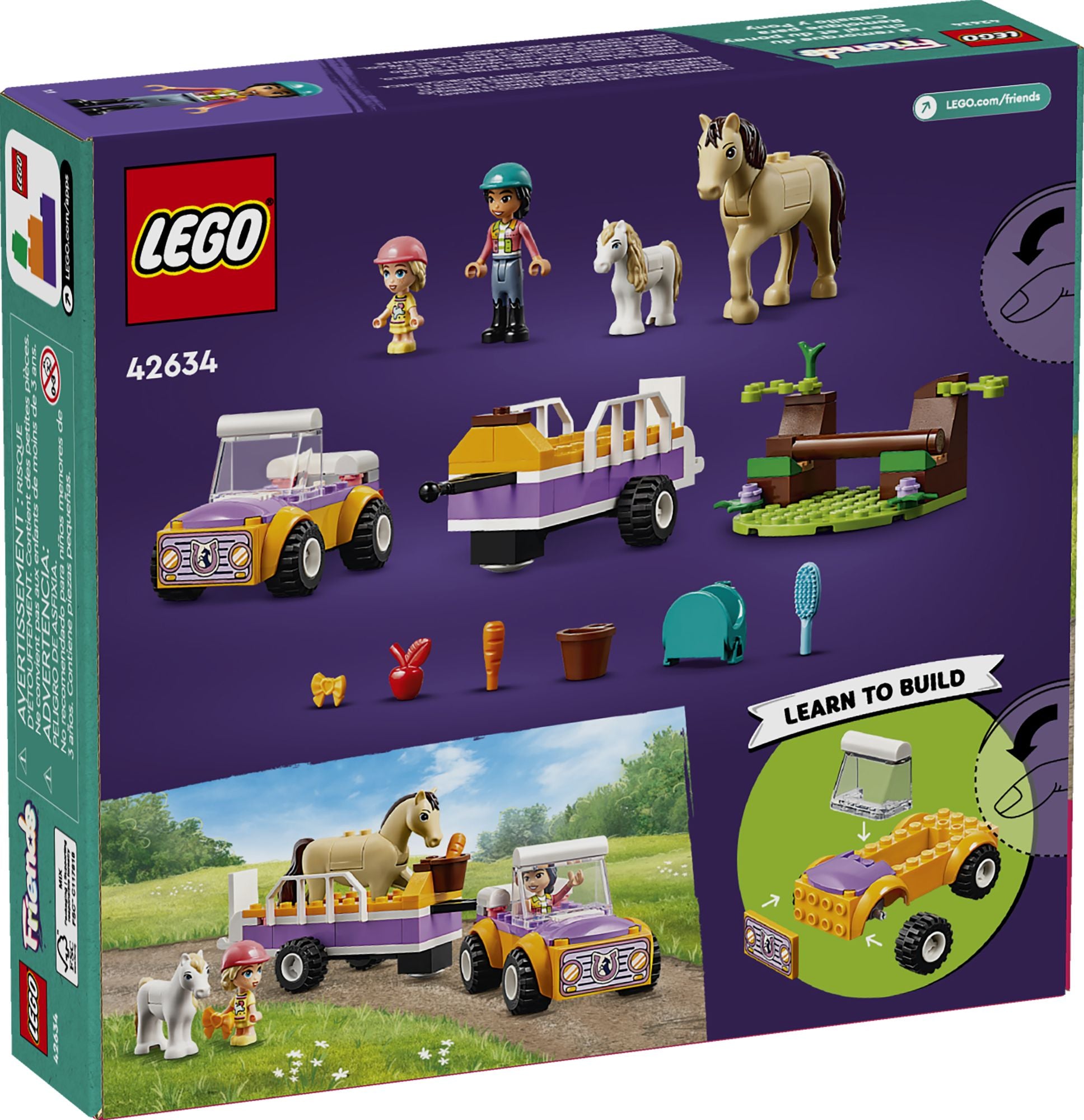 LEGO Friends Horse and Pony Trailer 42634