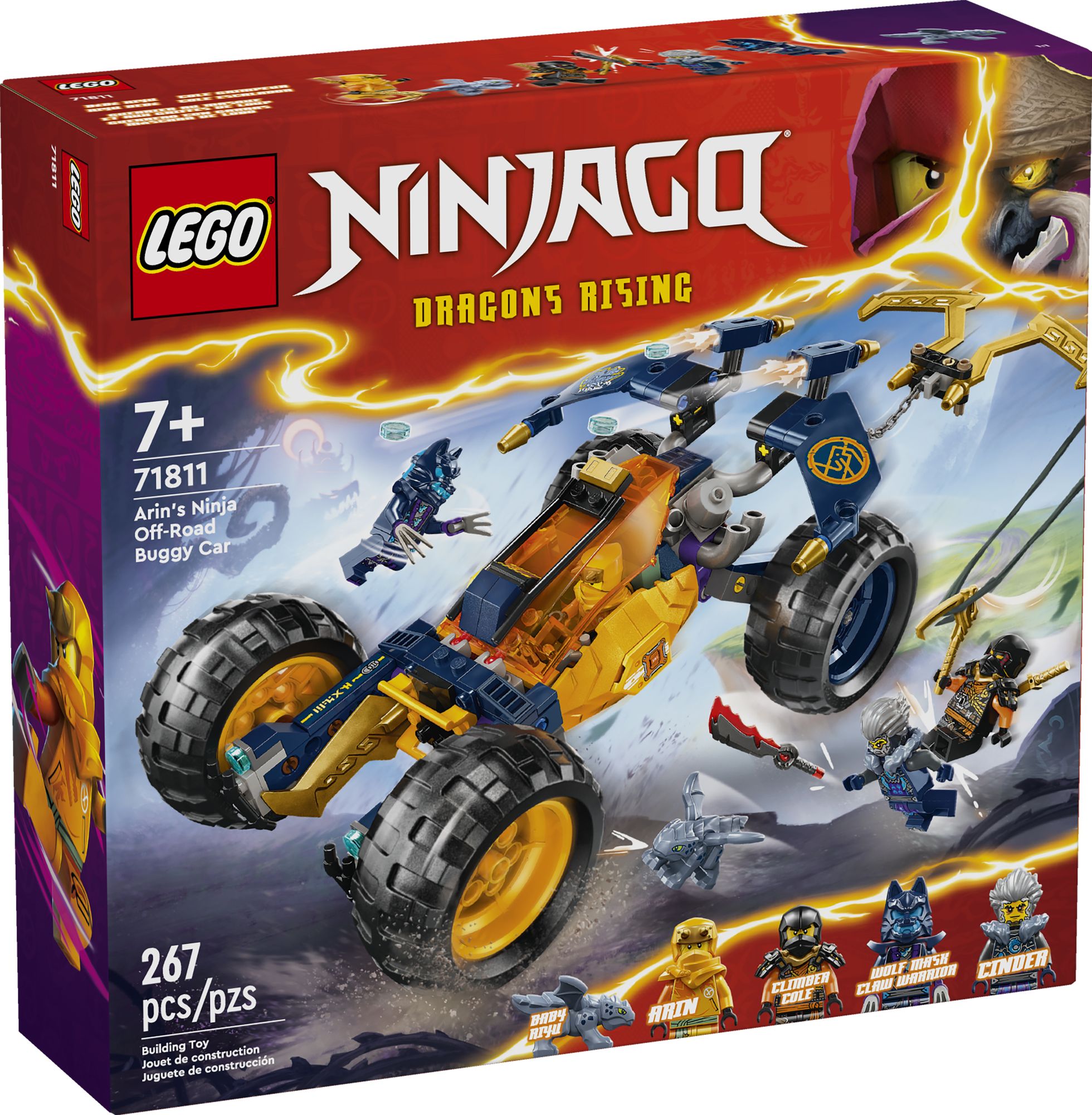 LEGO Ninjago Arin's Ninja Off-Road Buggy Car 71811