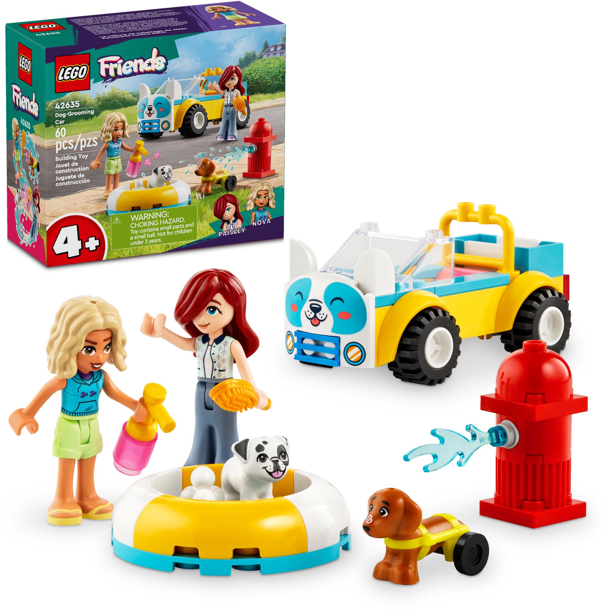 LEGO Friends Dog-Grooming Car 42635