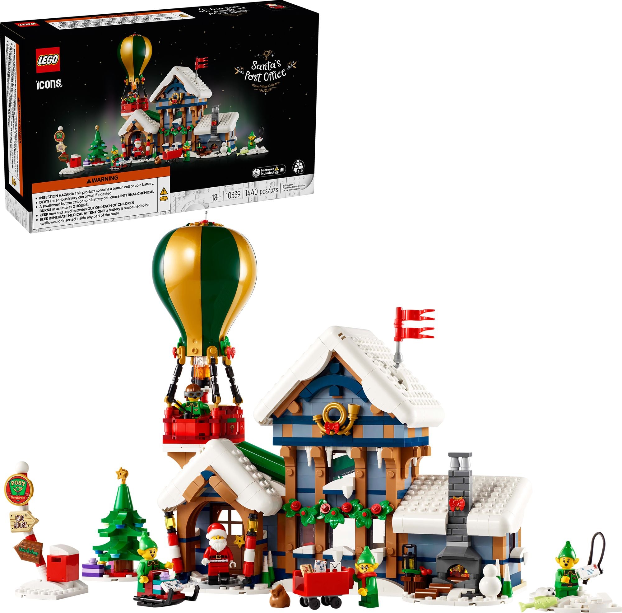 LEGO Icons Santa's Post Office 10339
