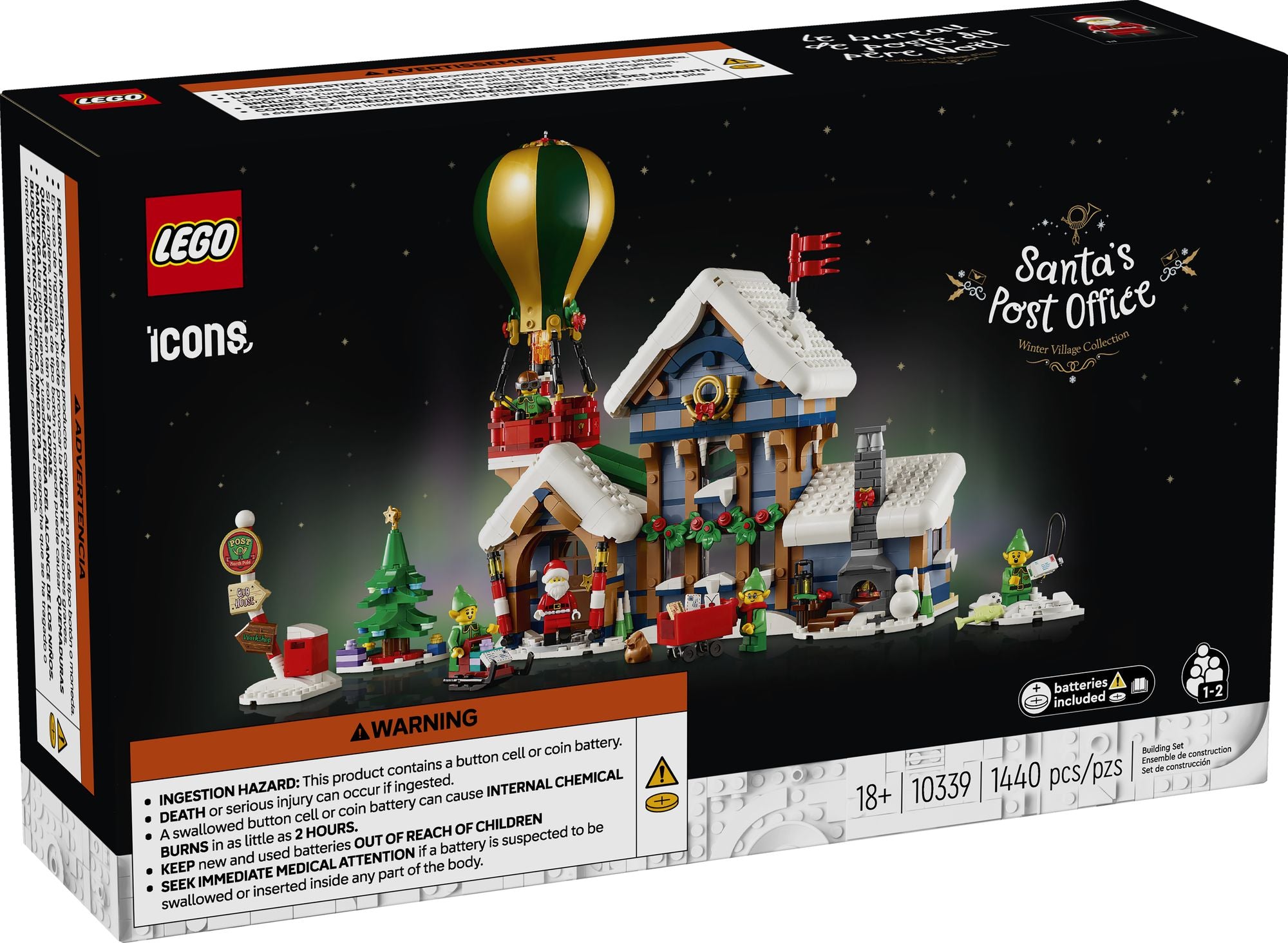 LEGO Icons Santa's Post Office 10339