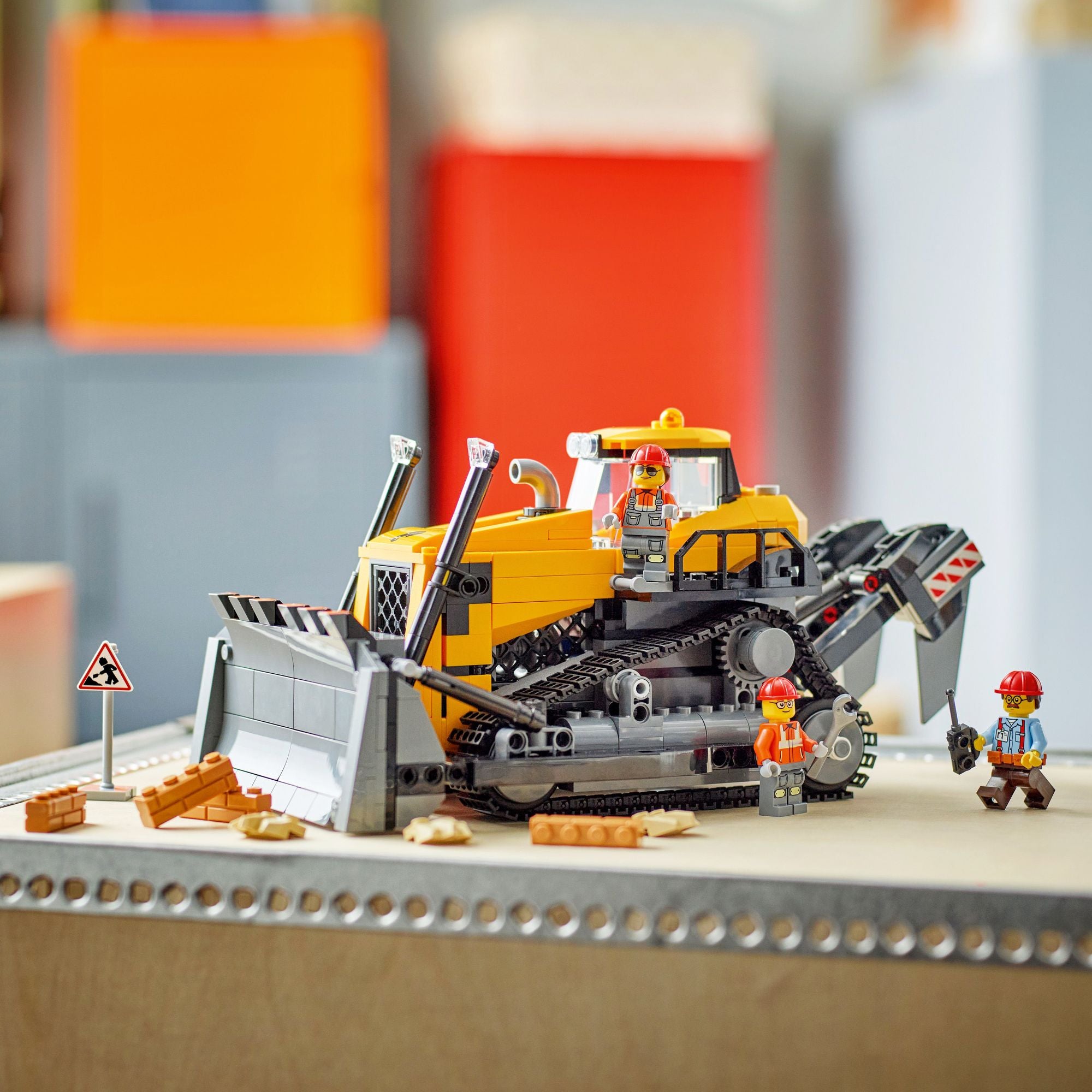 LEGO City Big Vehicles Yellow Bulldozer 60466