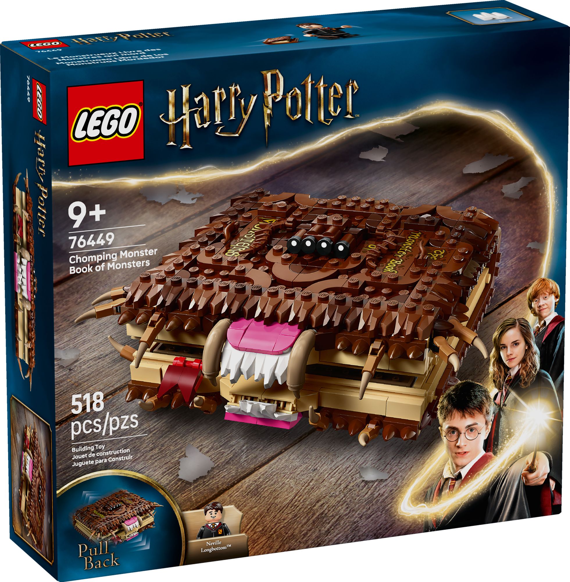 LEGO Harry Potter Chomping Monster Book of Monsters 76449
