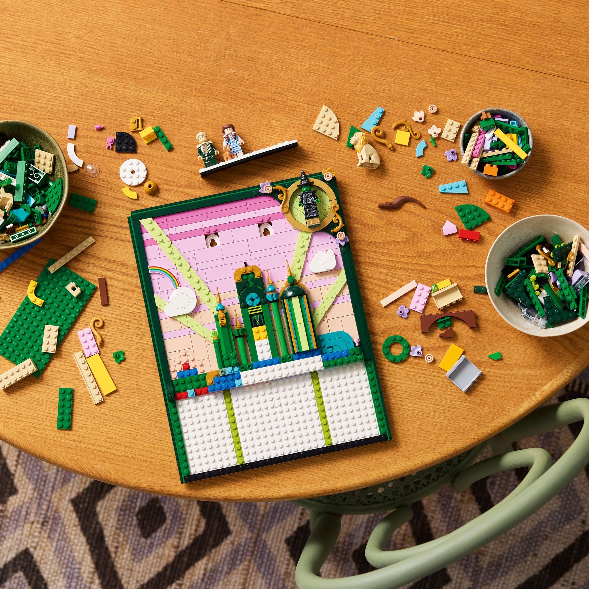 LEGO Wicked Emerald City Wall Art 75685