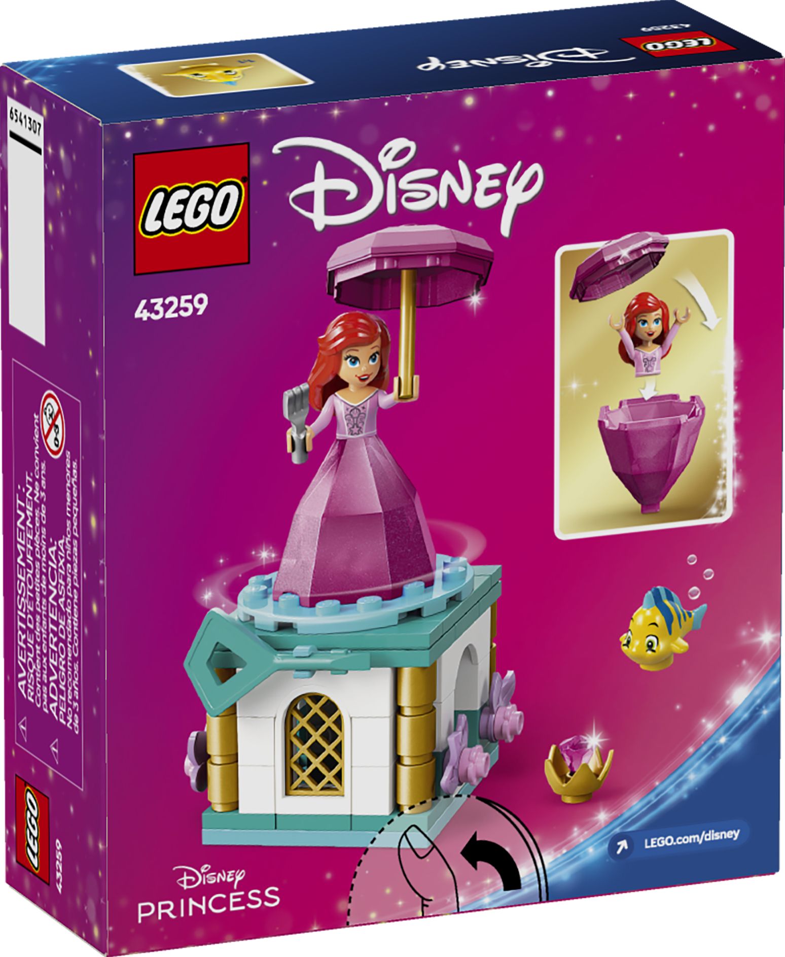 LEGO Disney Princess Twirling Ariel 43259
