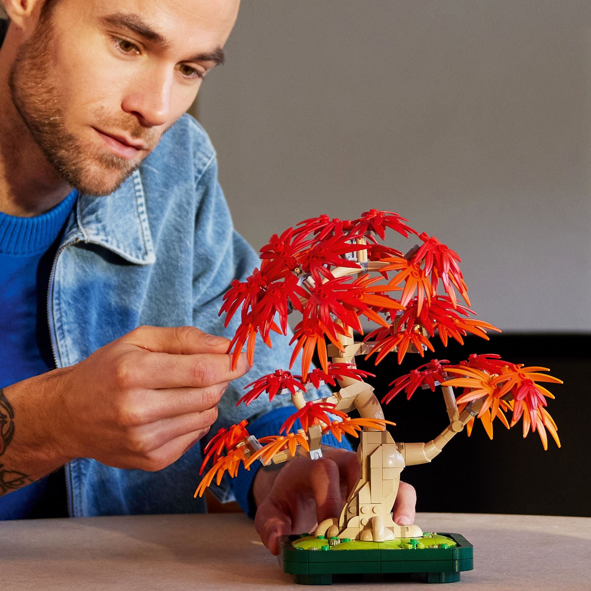 LEGO Botanicals Japanese Red Maple Bonsai Tree 10348