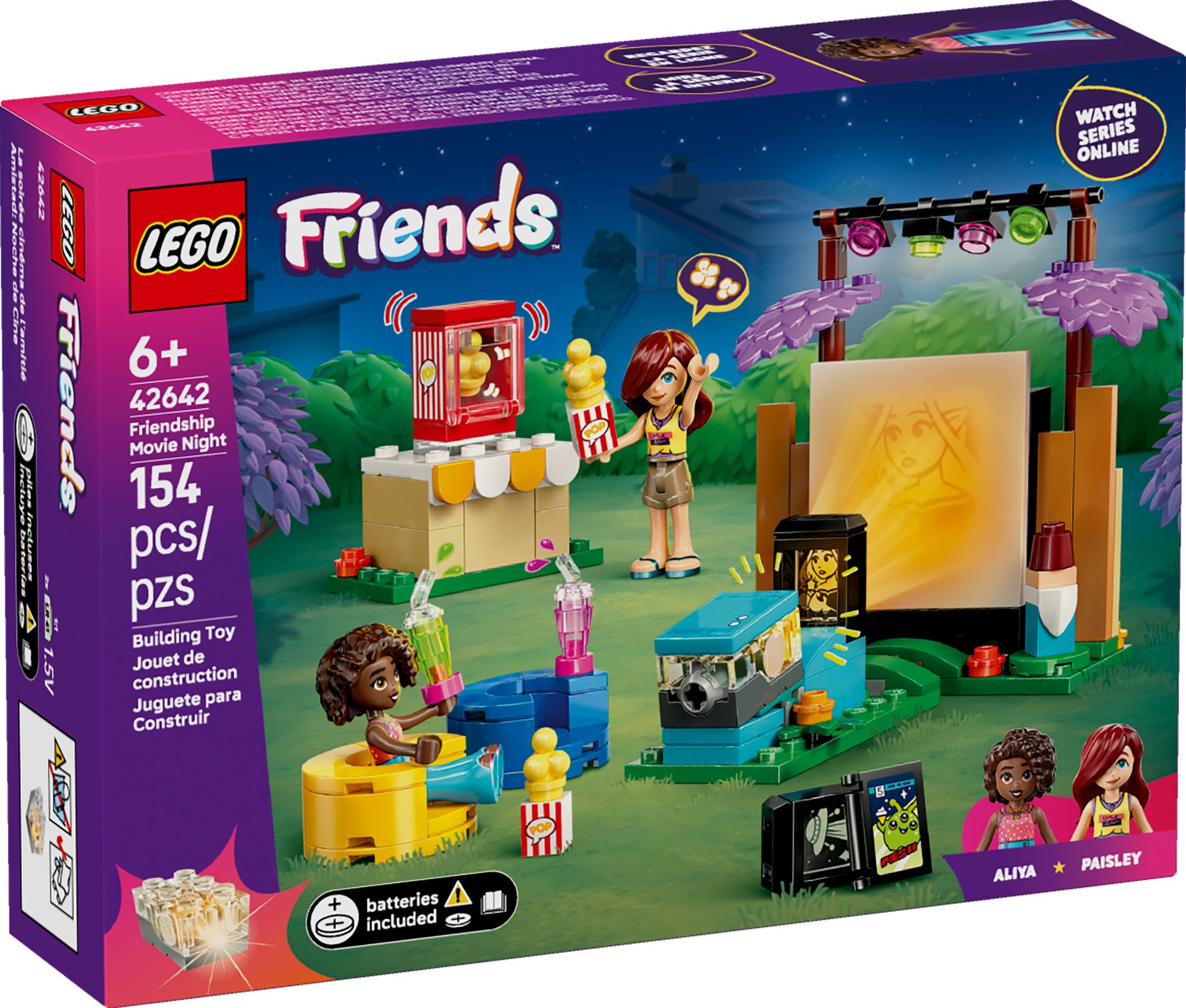 LEGO Friends Friendship Movie Night 42642
