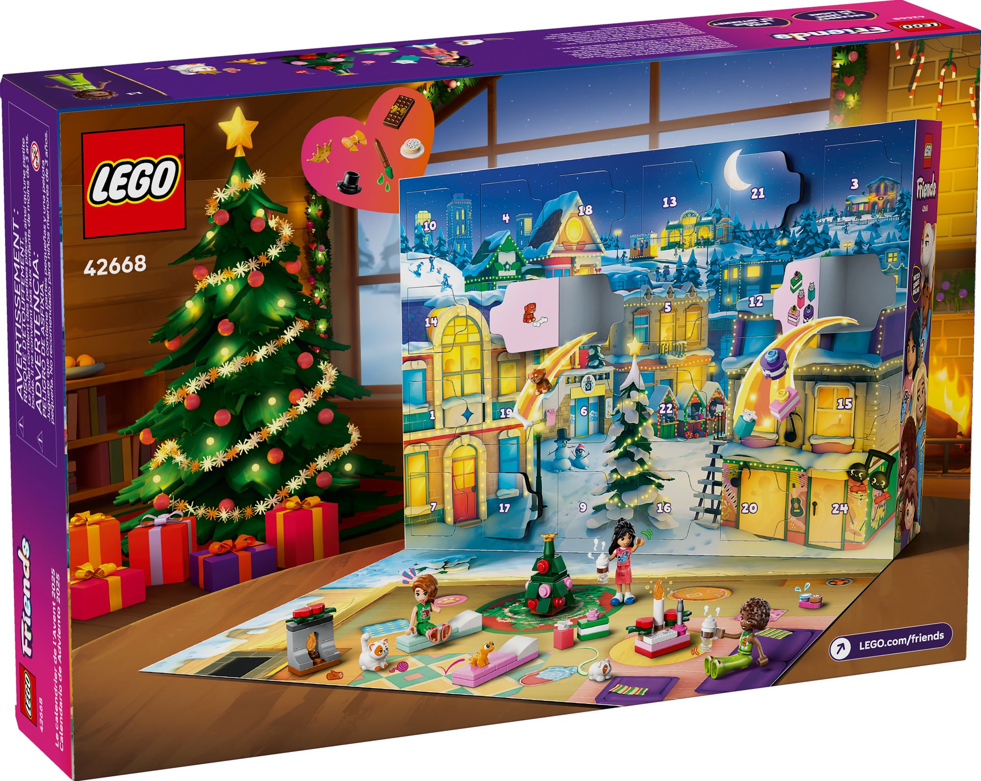 LEGO Friends 42668 Advent Calendar 2025