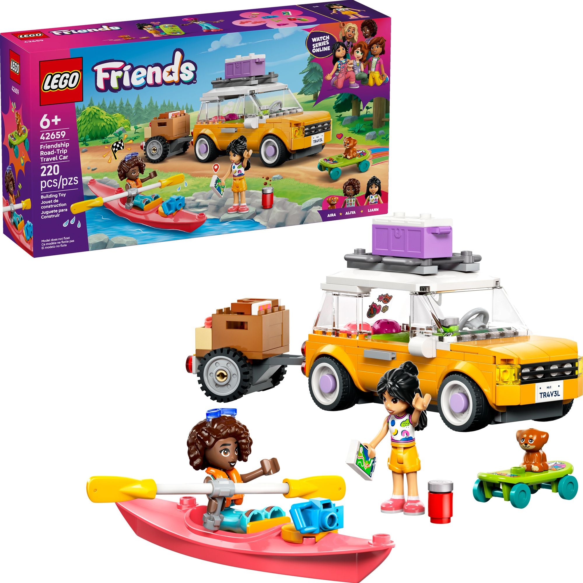 LEGO Friends Friendship Road-Trip Travel Car 42659
