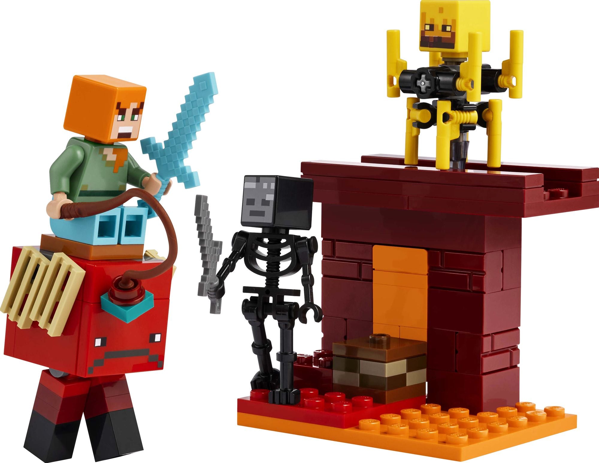 LEGO Minecraft The Nether Lava Battle 21266