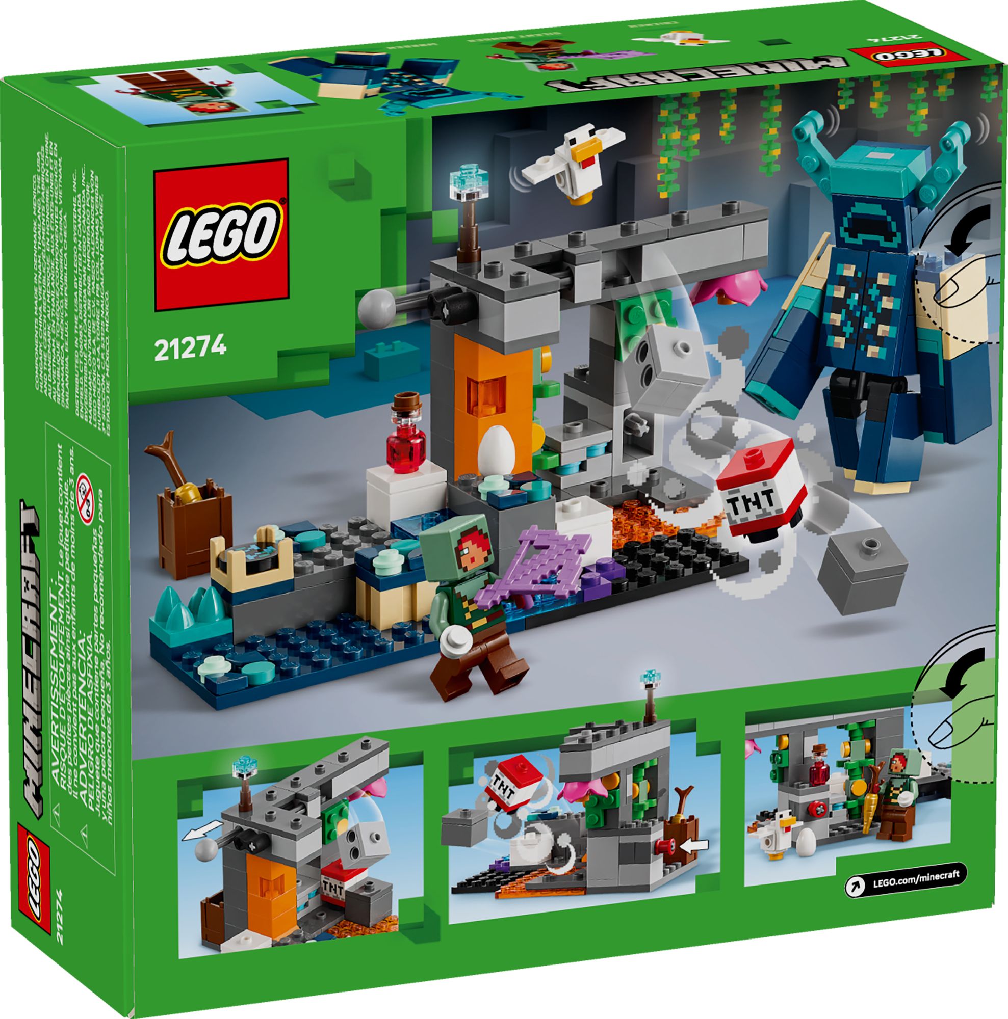 LEGO Minecraft The Warden Encounter 21274