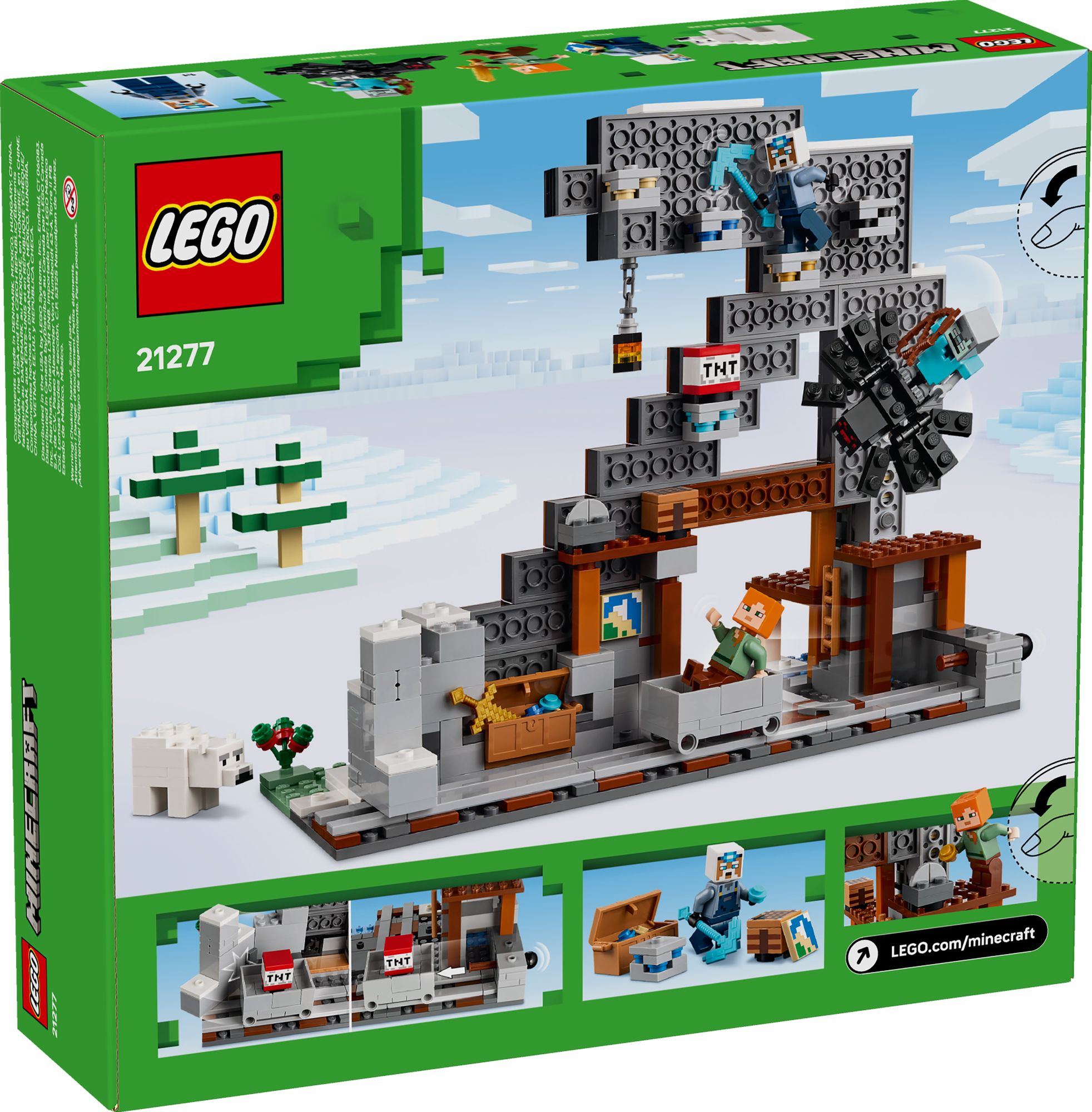 LEGO Minecraft The Pickaxe Mine 21277