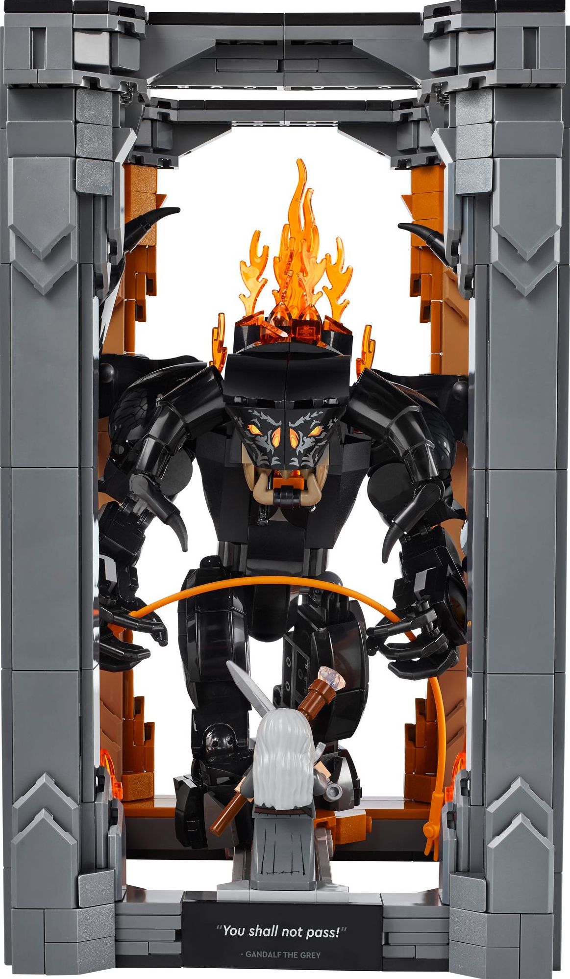LEGO Icons The Lord of the Rings: Balrog Book Nook 10367