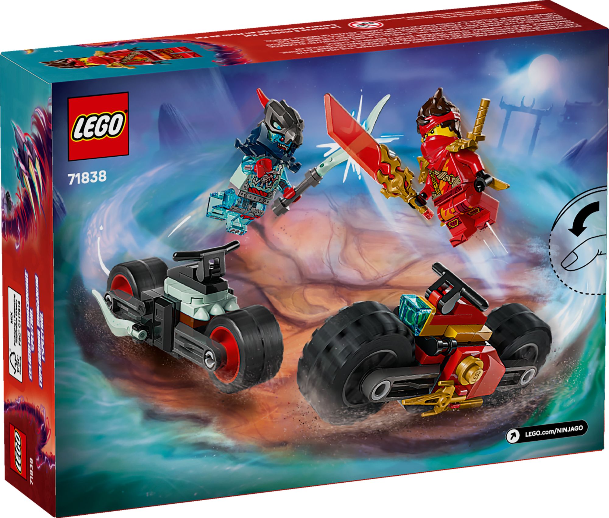 LEGO Ninjago Kai's Motorcycle Speed Race 71838
