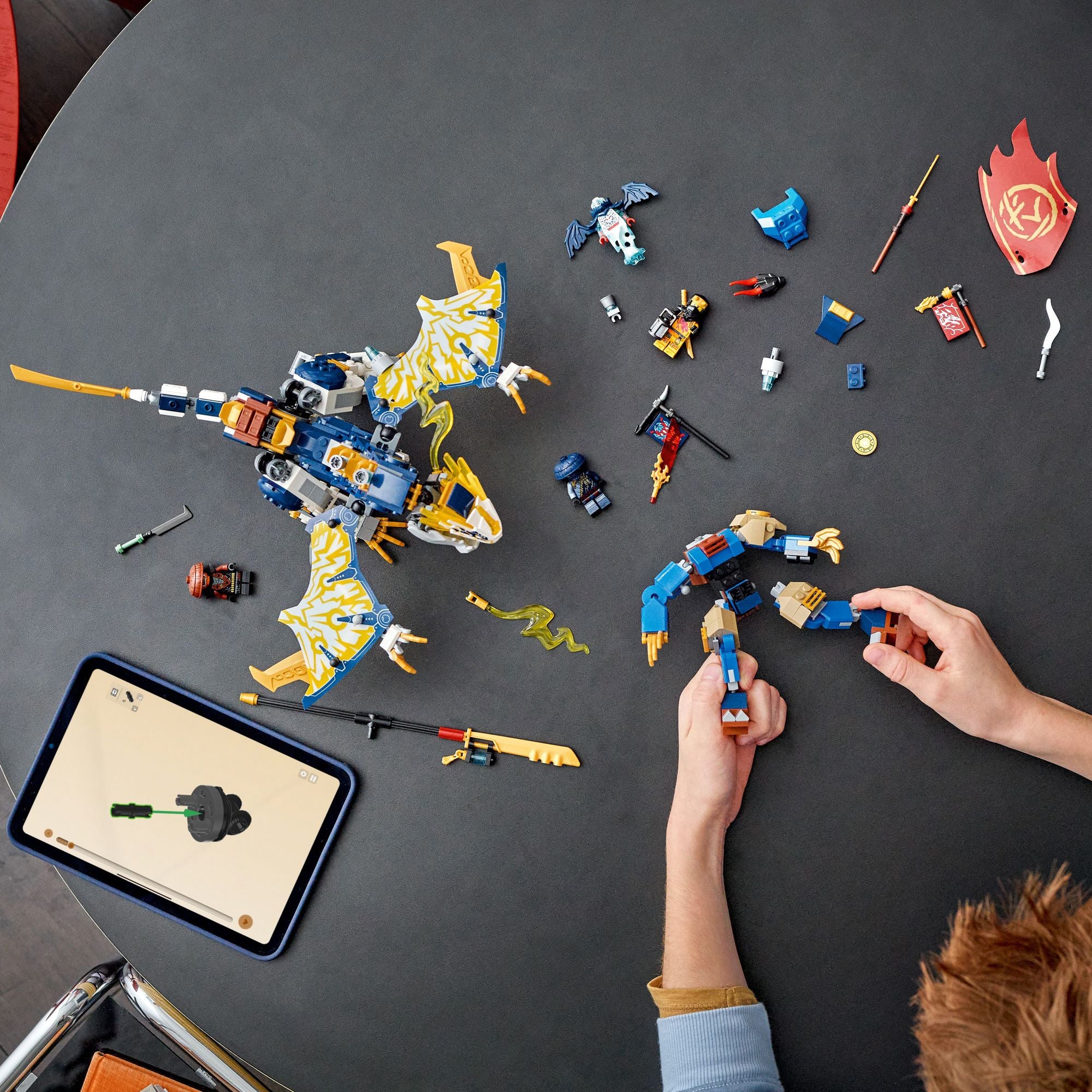 LEGO Ninjago Rogue's Mech Dragon Rider 71843