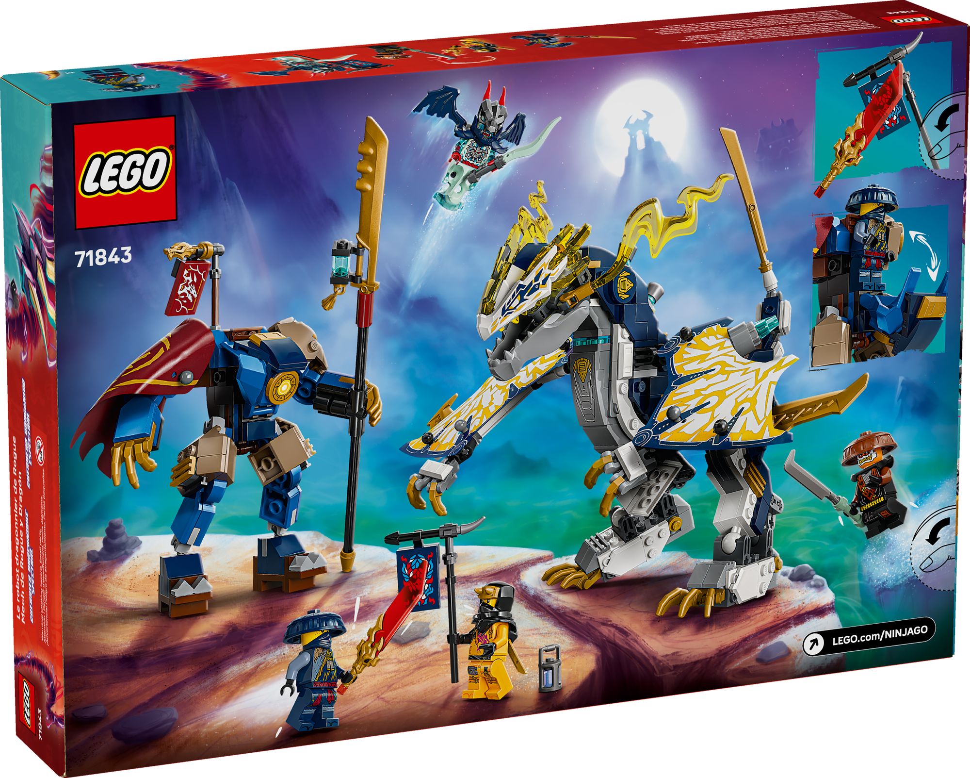 LEGO Ninjago Rogue's Mech Dragon Rider 71843