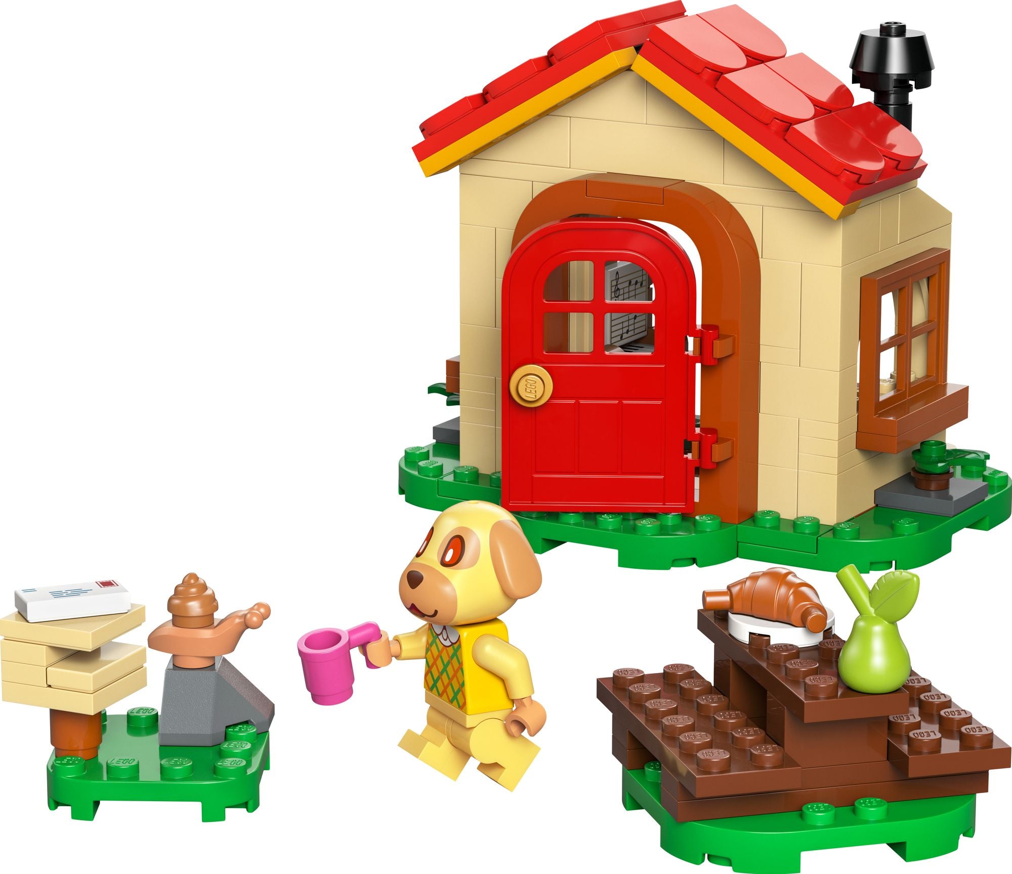 LEGO Animal Crossing Goldie's Cozy House 77058