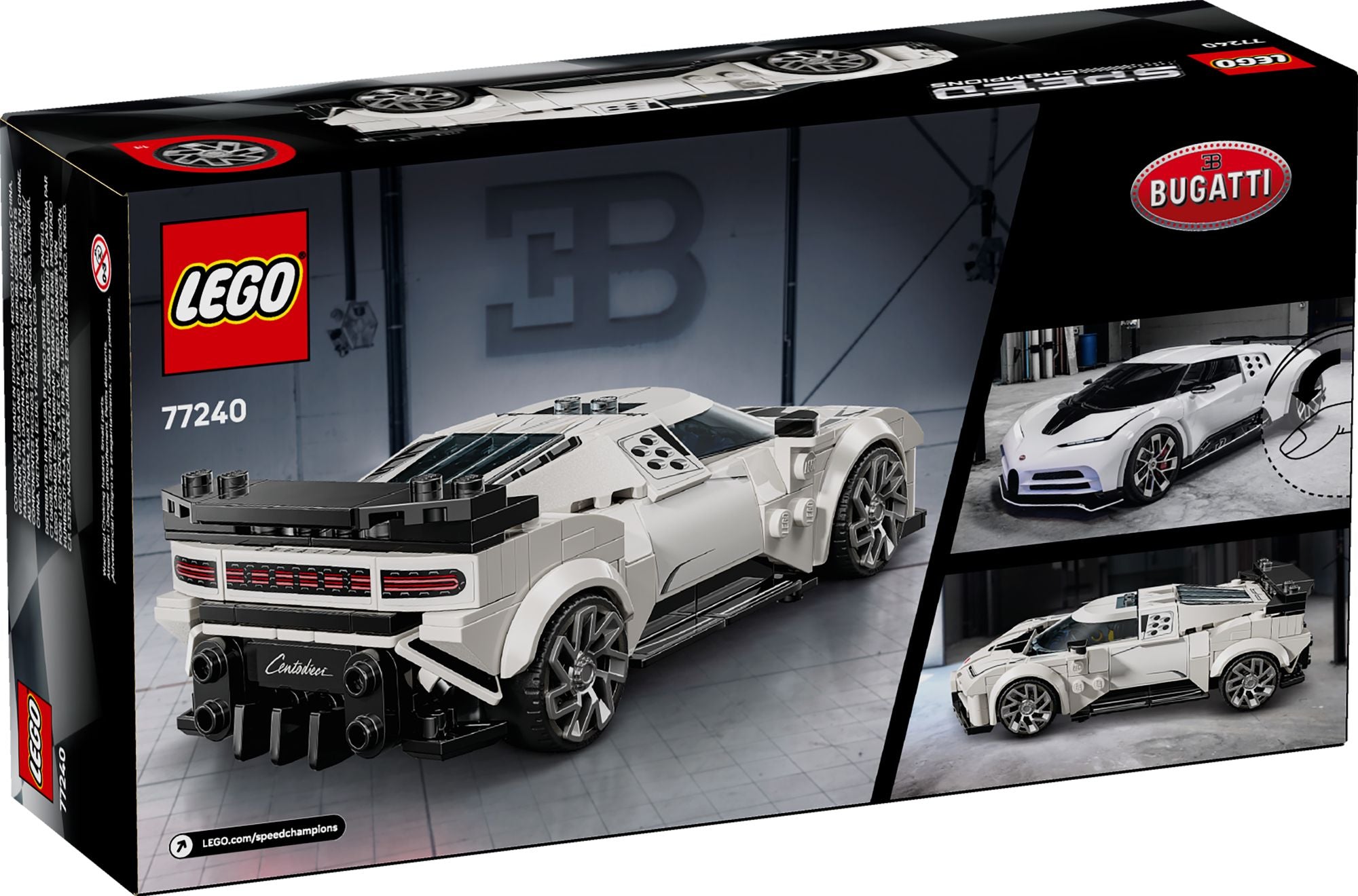 LEGO Speed Champions Bugatti Centodieci Hyper Sports Car 77240