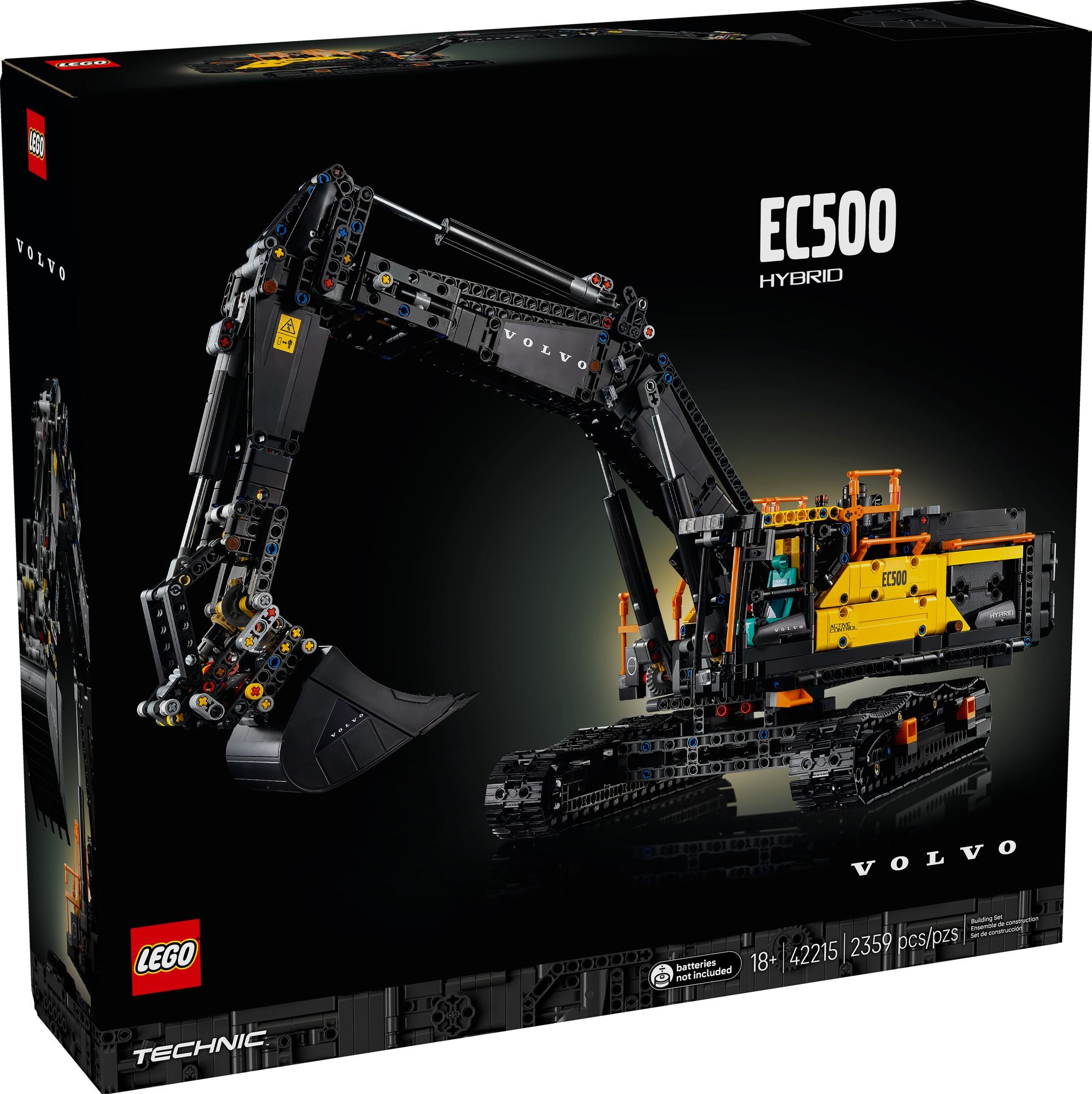 LEGO Technic Volvo EC500 Hybrid Excavator 42215