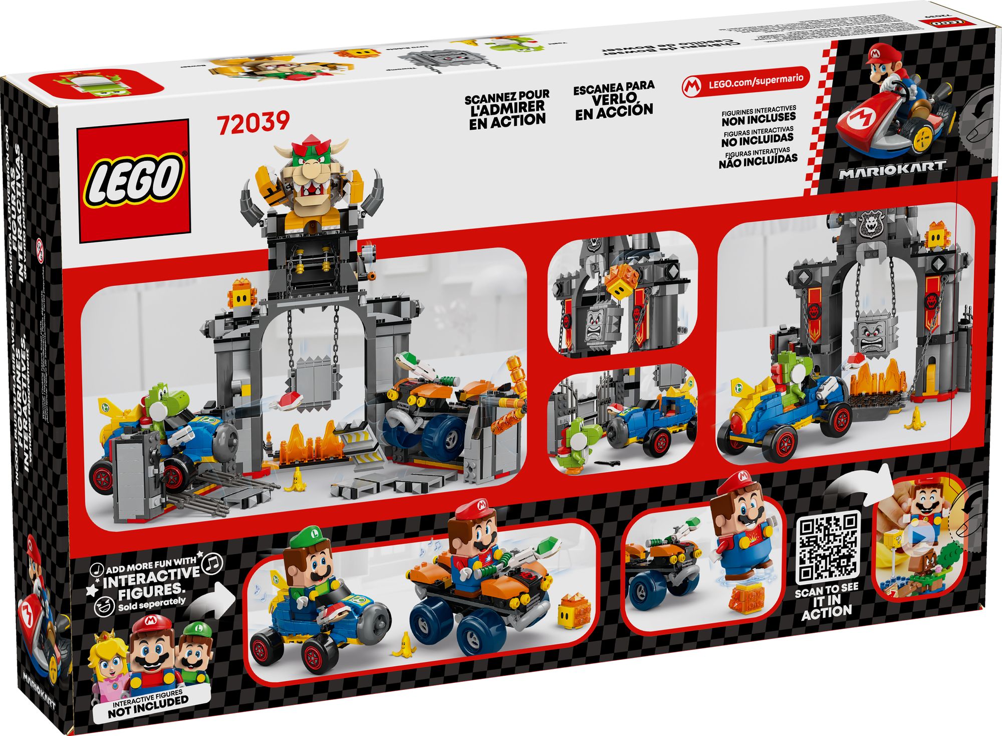 LEGO Super Mario Mario Kart Bowser's Castle 72039