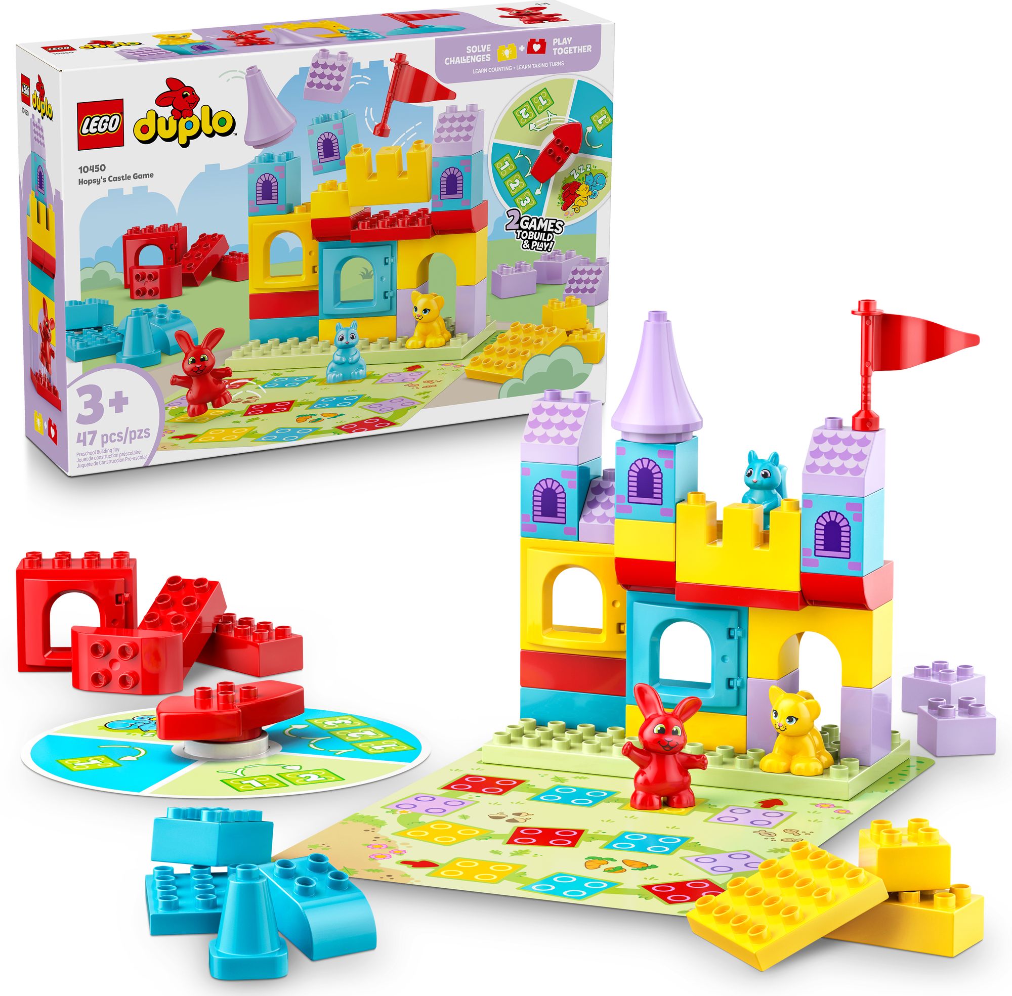 LEGO DUPLO Town Hopsy's Castle Game 10450