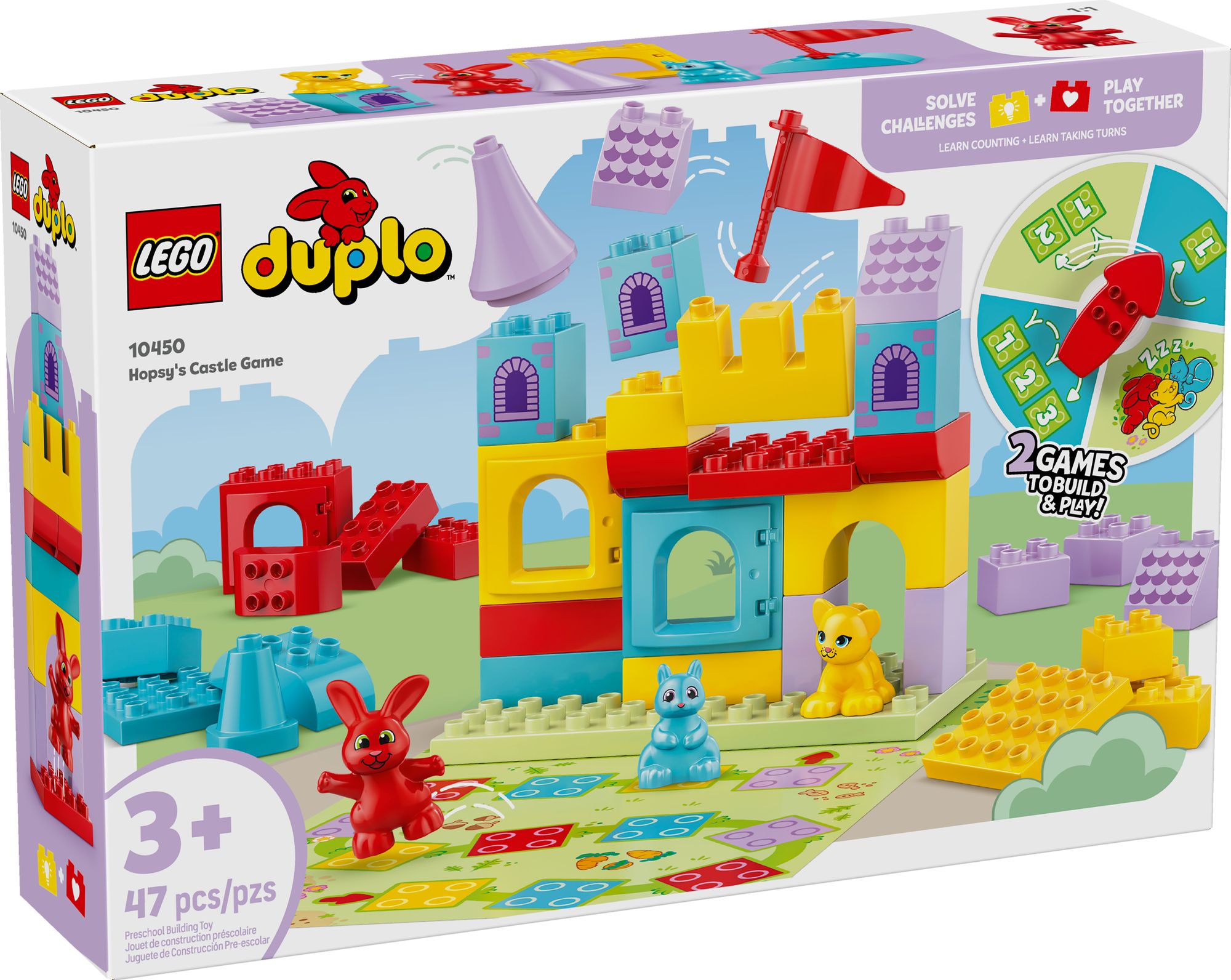 LEGO DUPLO Town Hopsy's Castle Game 10450