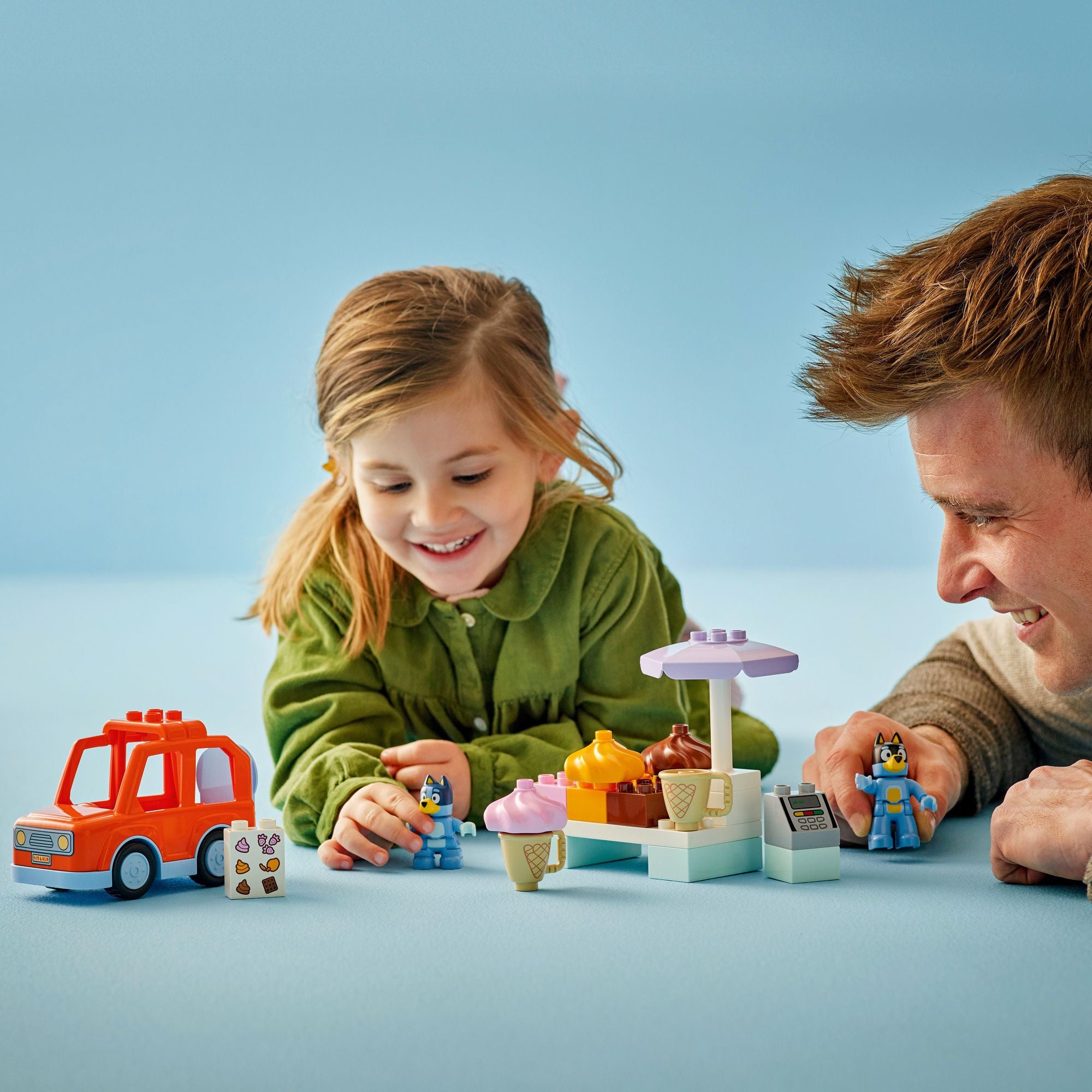 LEGO DUPLO Bluey Ice Cream Trip with Bluey 10458