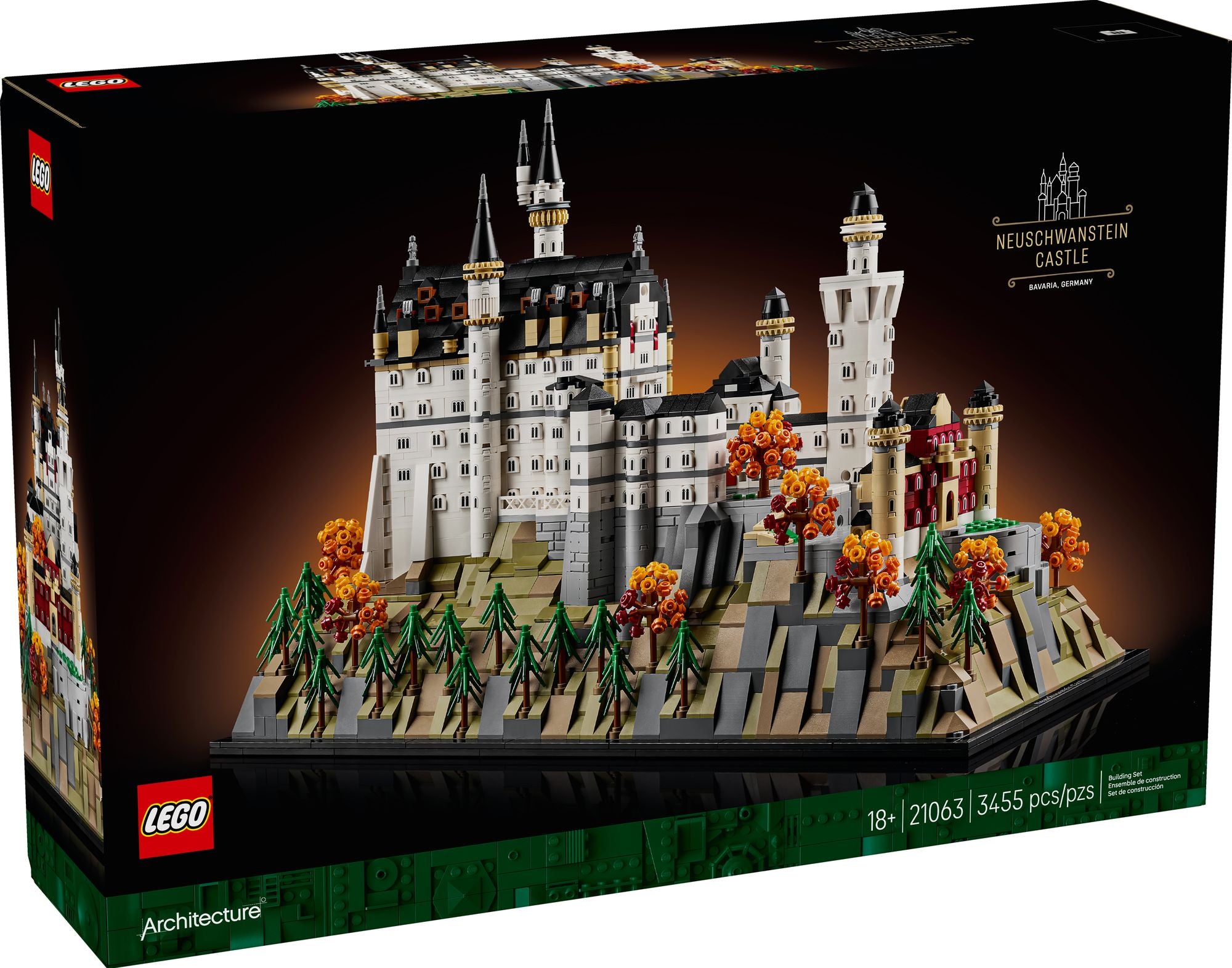 LEGO Architecture Neuschwanstein Castle 21063