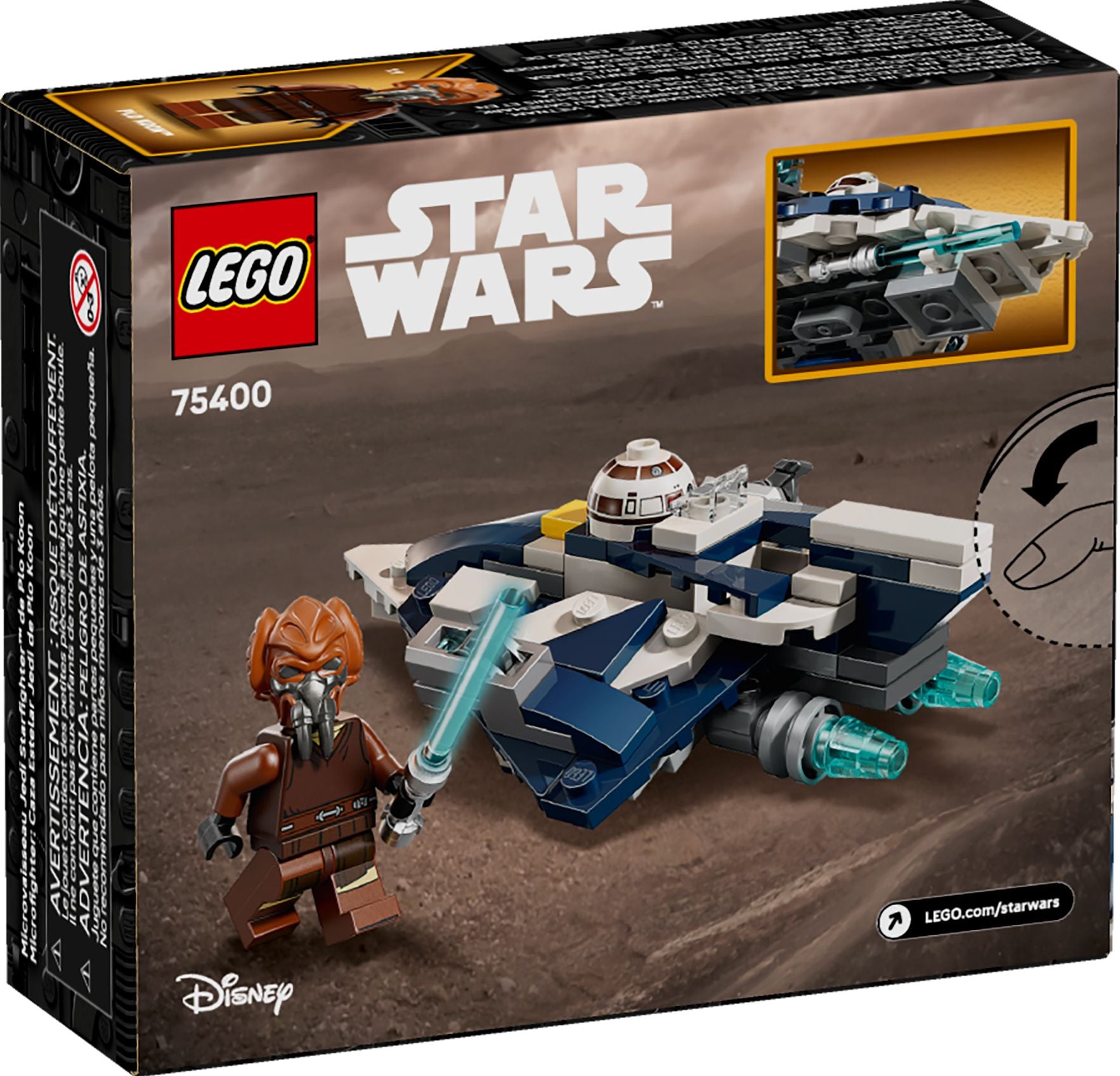LEGO Star Wars Plo Koon's Jedi Starfighter? Microfighter 75400