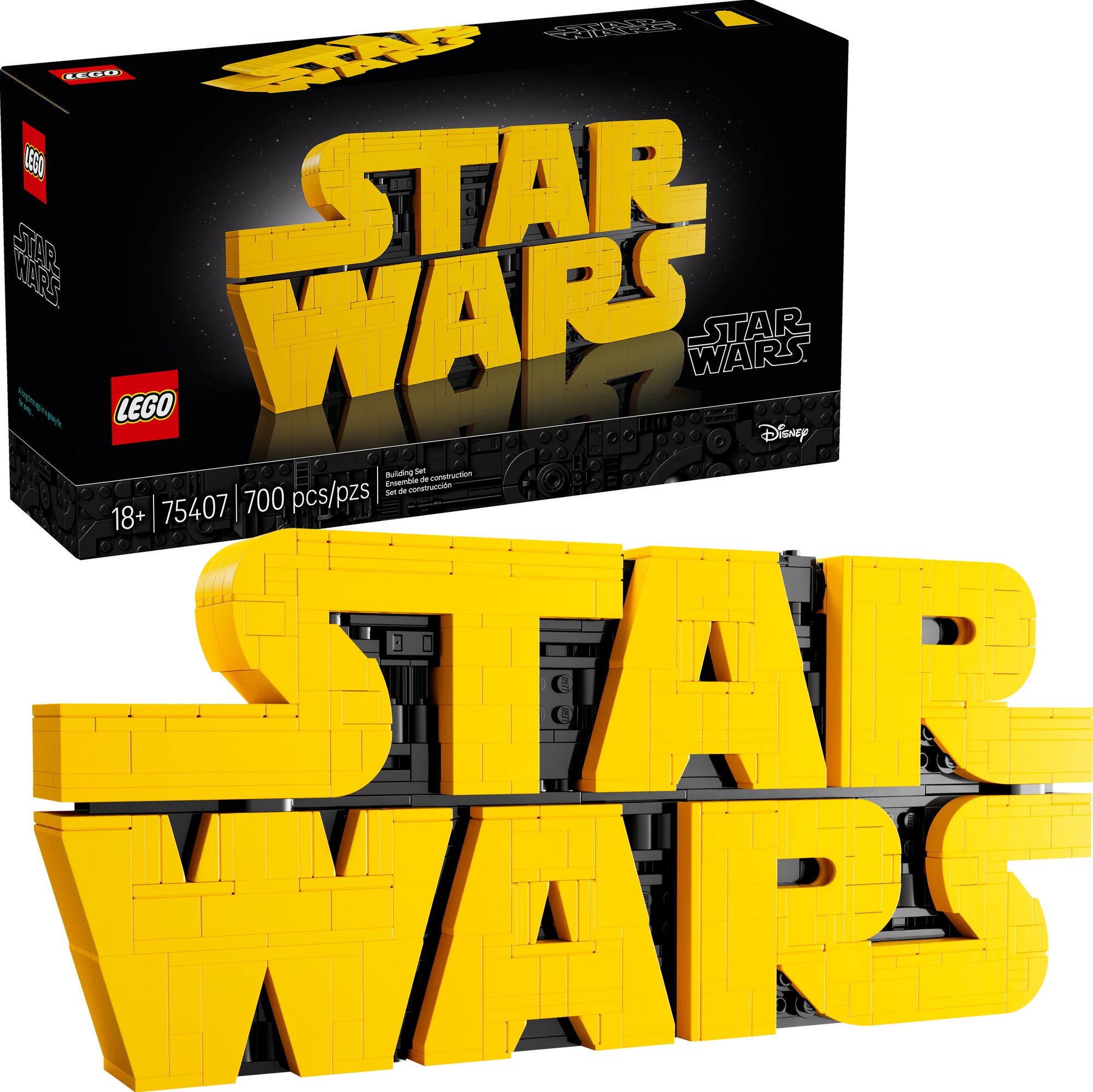 LEGO Star Wars Brick-Built Star Wars Logo 75407