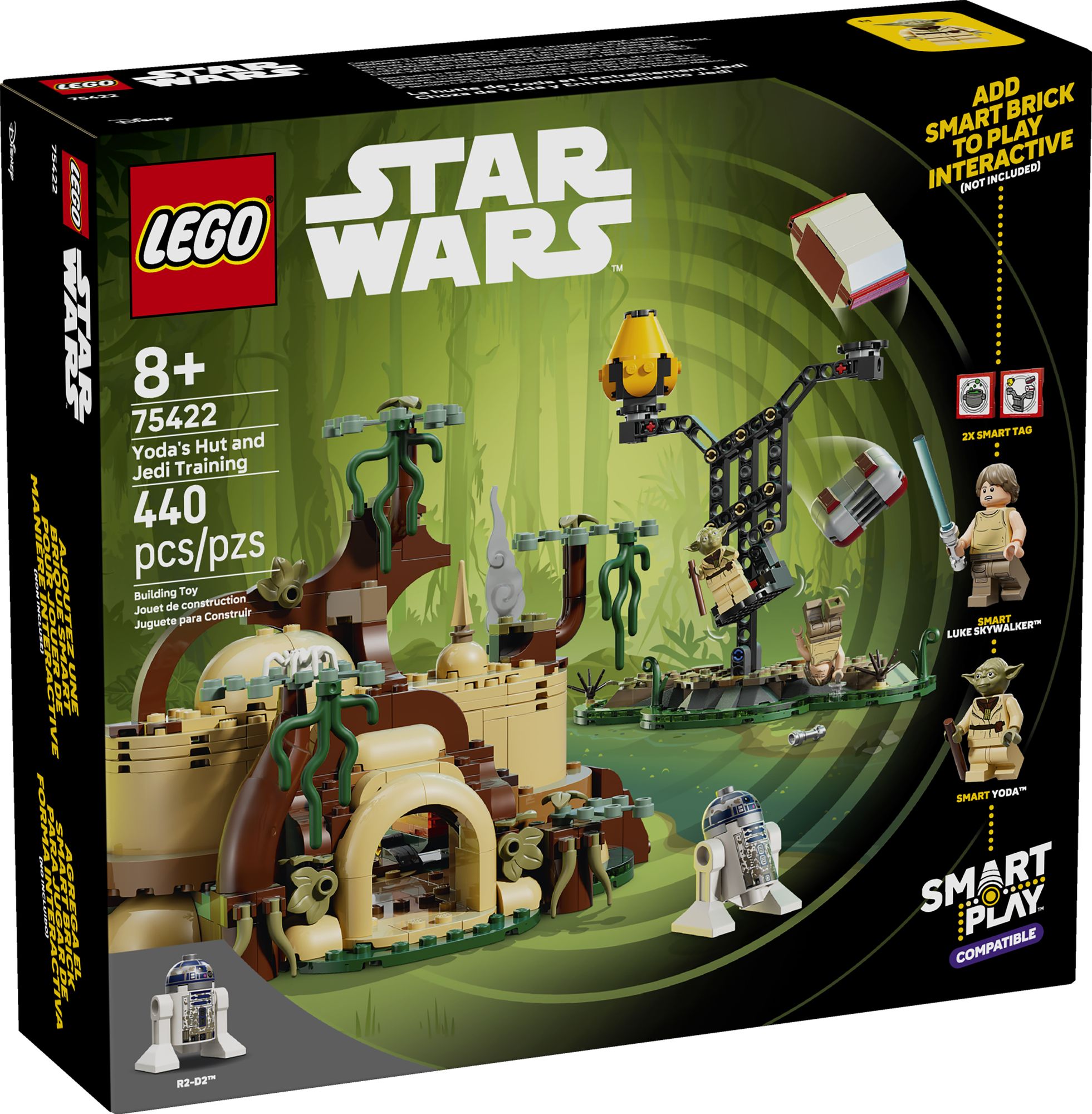 LEGO Star Wars SMART Play&trade;: Yoda's Hut and Jedi Training 75422