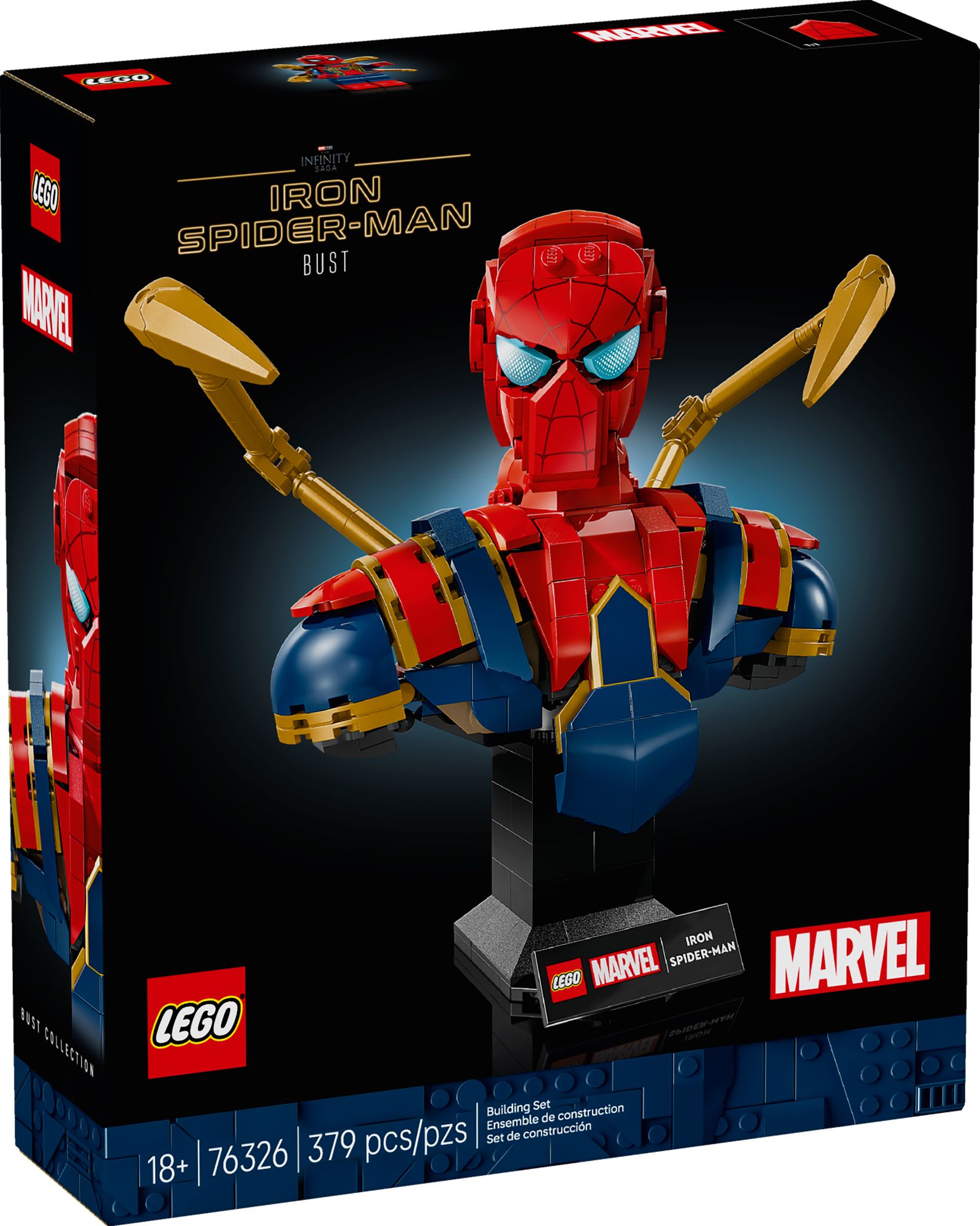 LEGO Super Heroes Marvel Iron Spider-Man Bust 76326