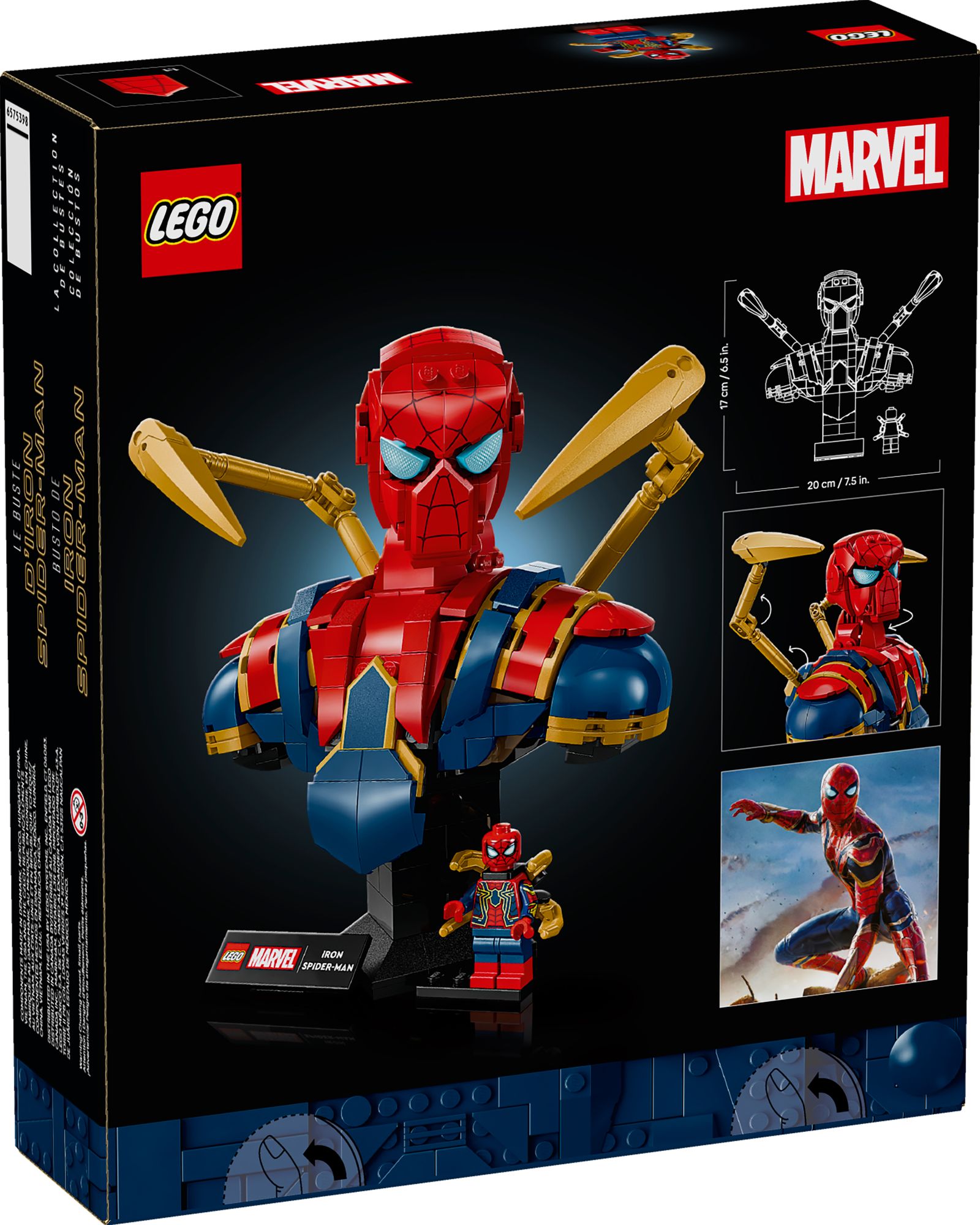 LEGO Super Heroes Marvel Iron Spider-Man Bust 76326