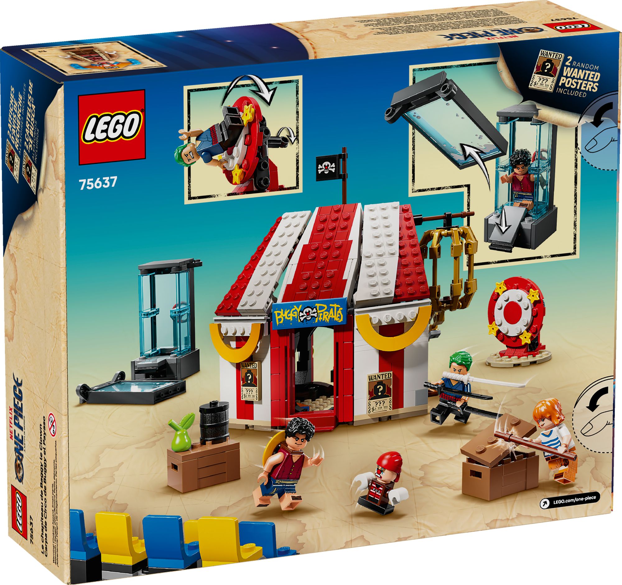 LEGO ONE PIECE Buggy the Clown's Circus Tent 75637