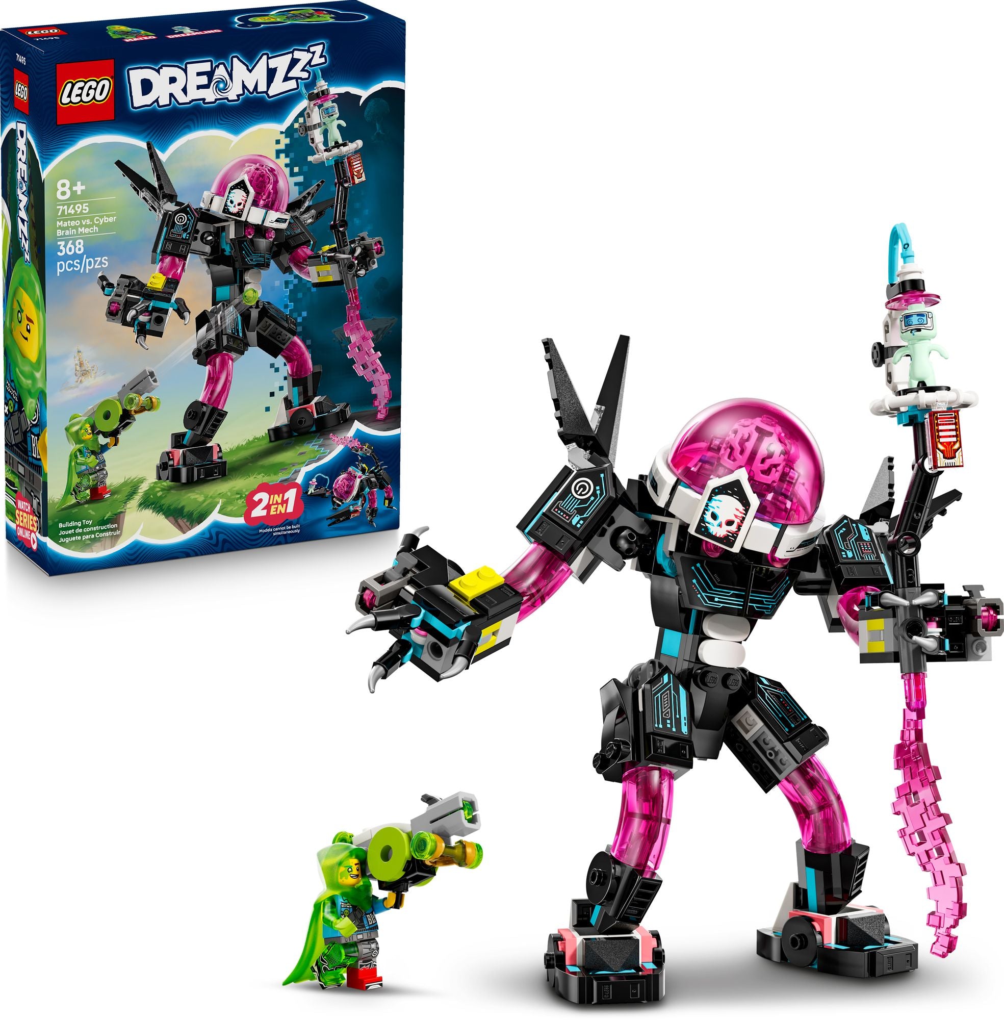 LEGO DREAMZzz Mateo vs. Cyber Brain Mech 71495