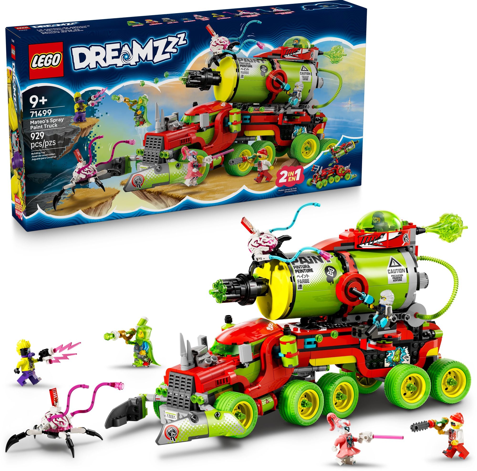 LEGO DREAMZzz Mateo's Spray Paint Truck 71499