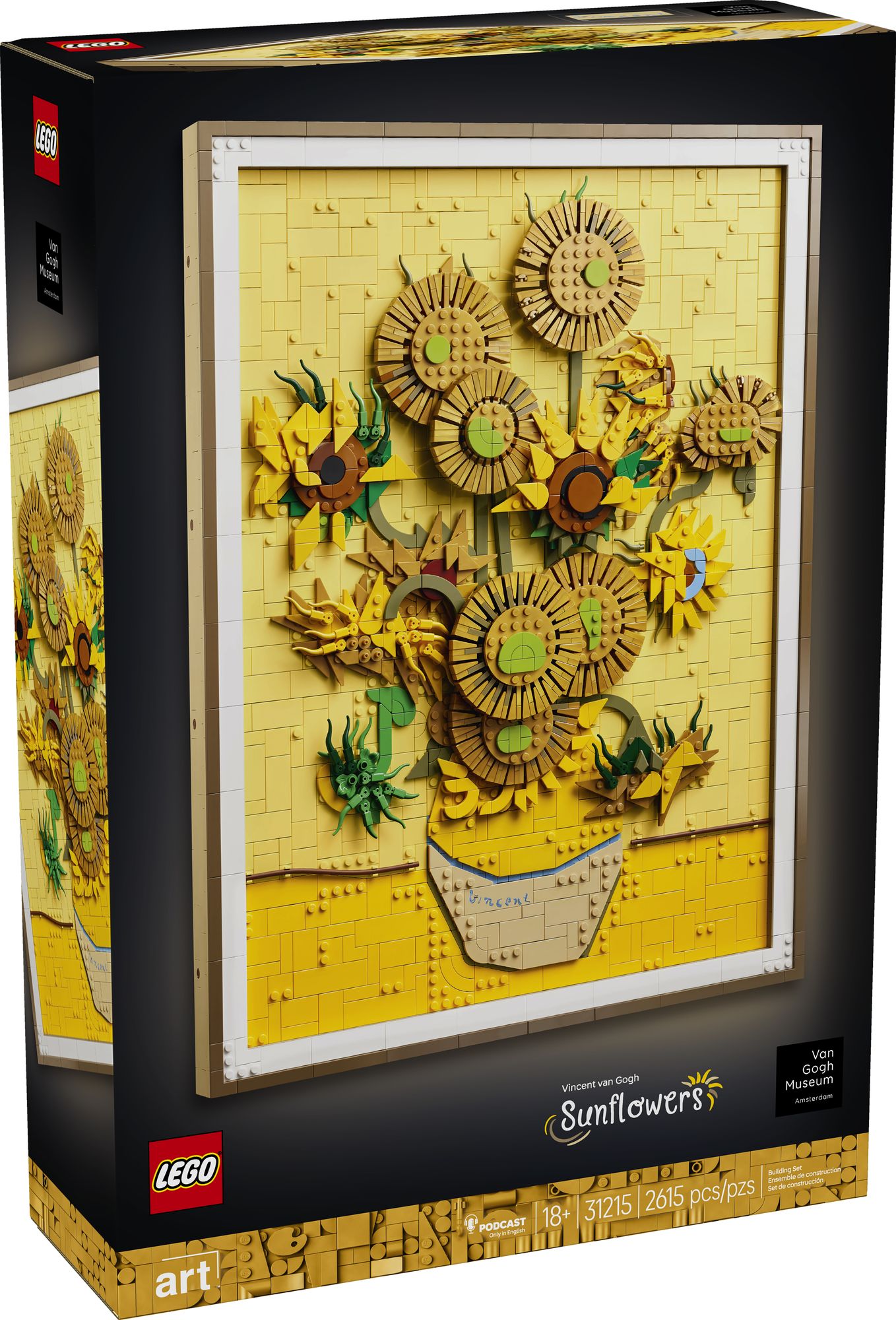 LEGO ART Vincent van Gogh Sunflowers 31215