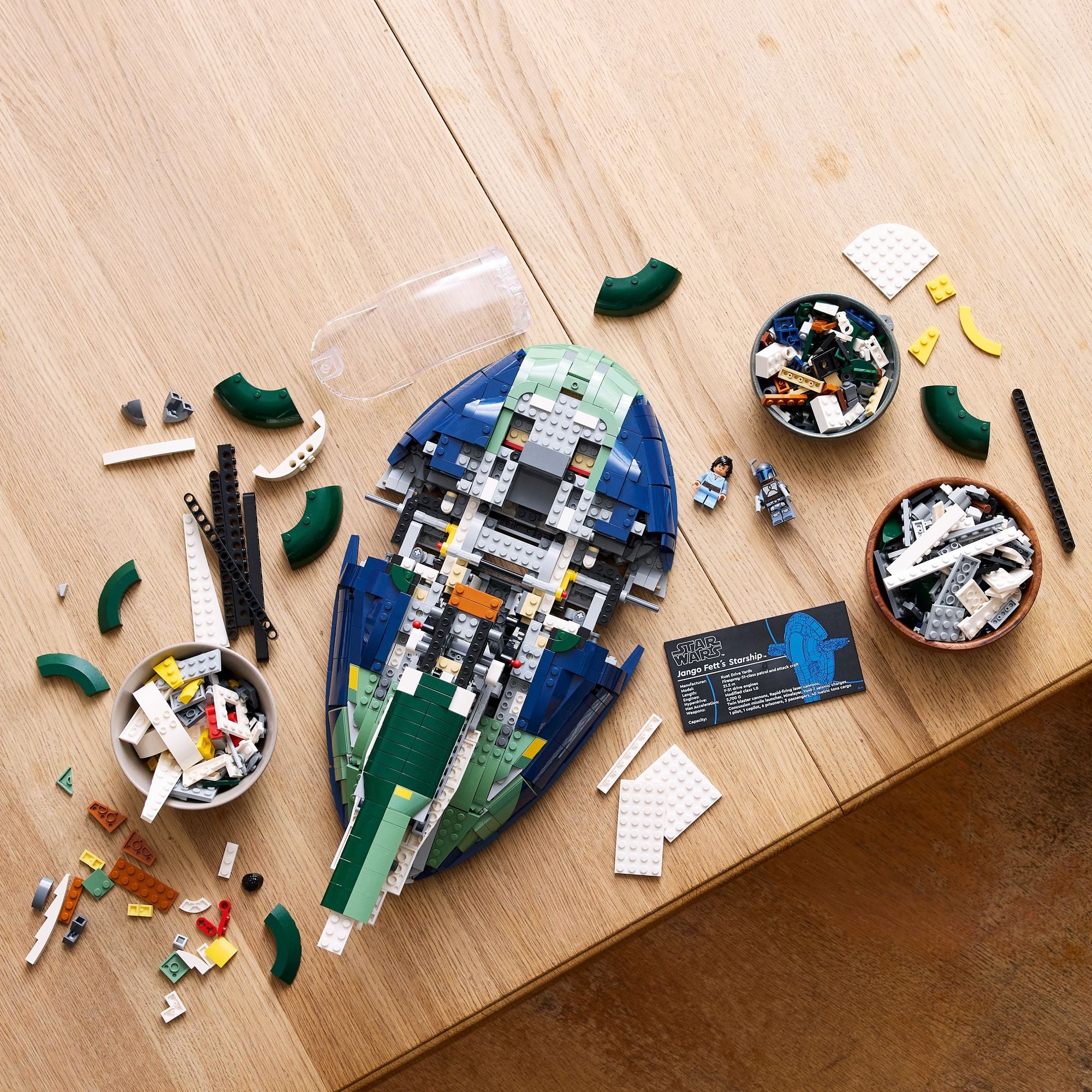 LEGO Star Wars Jango Fett's Firespray-Class Starship 75409