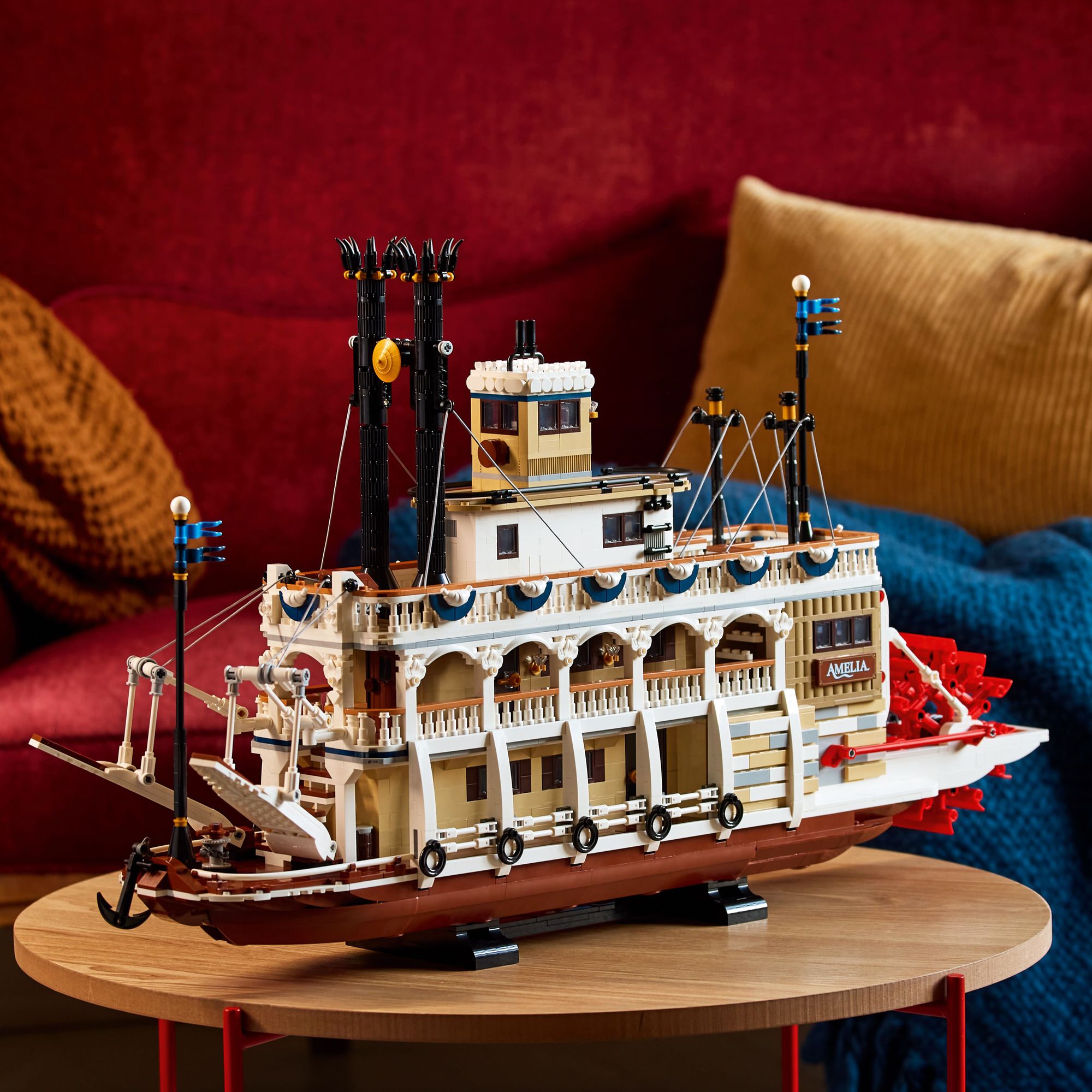 LEGO Ideas River Steamboat 21356