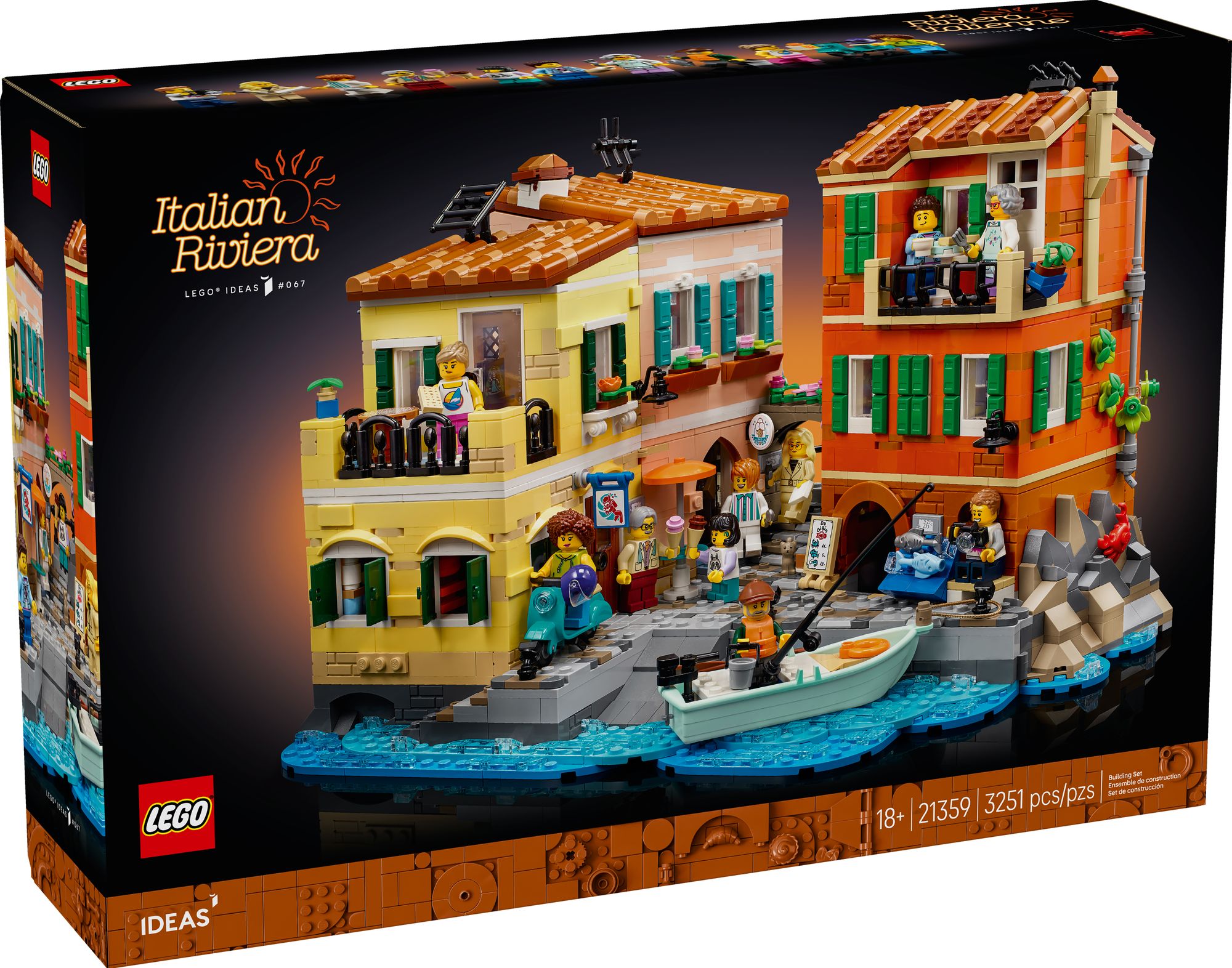 LEGO Ideas 21359 Italian Riviera