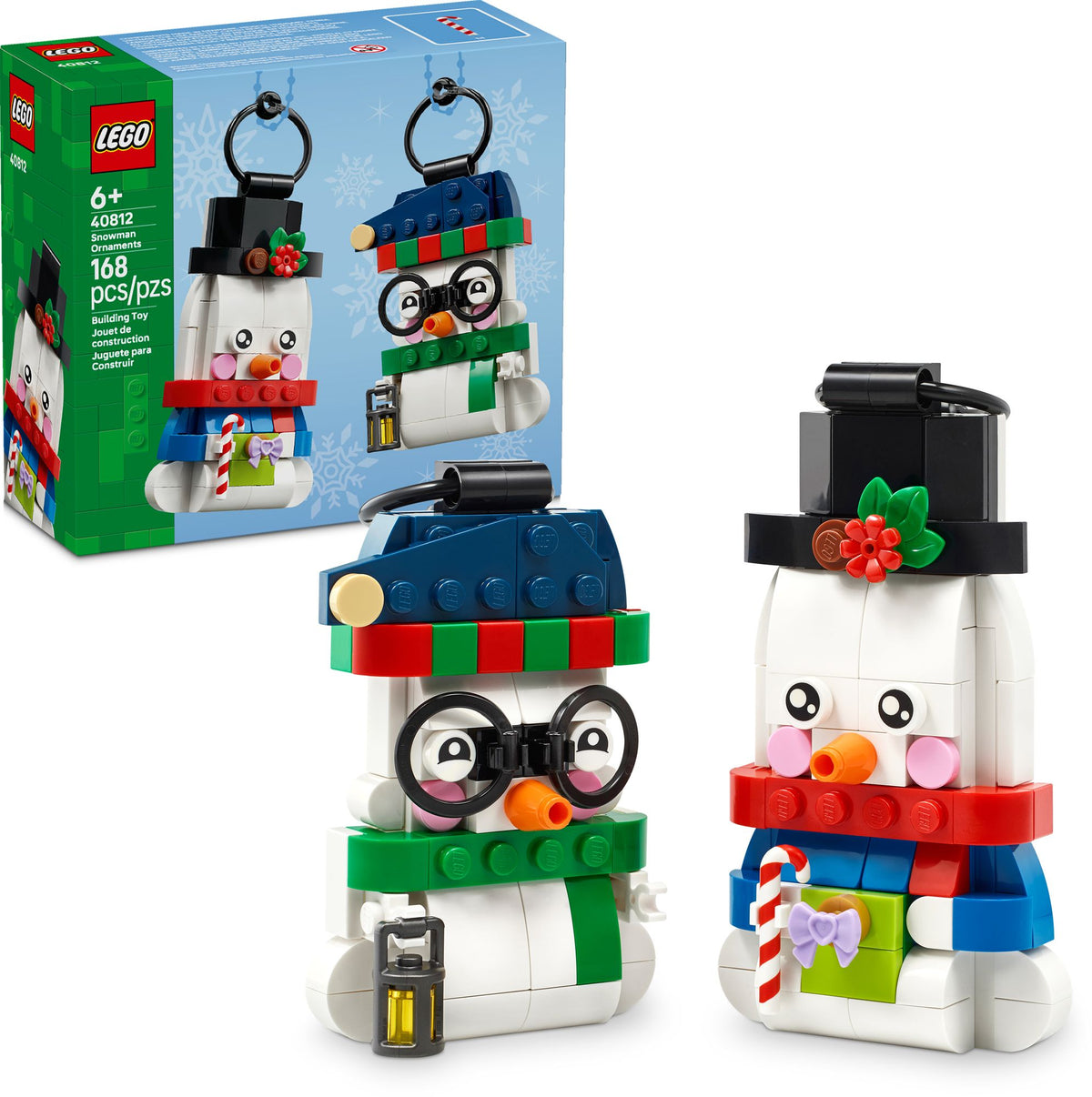 LEGO Snowman Ornaments 40812