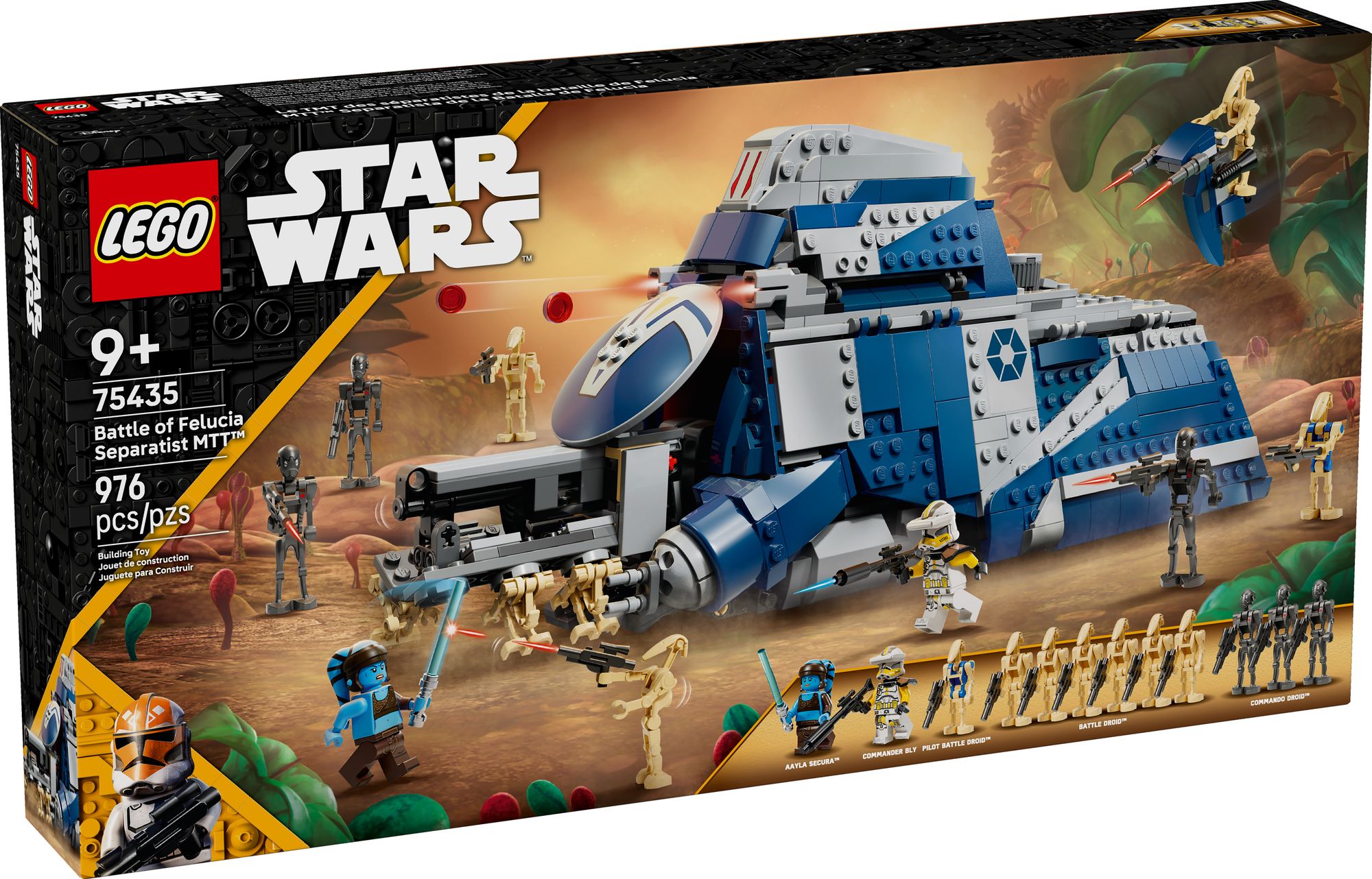 LEGO Star Wars Battle of Felucia Separatist MTT? 75435