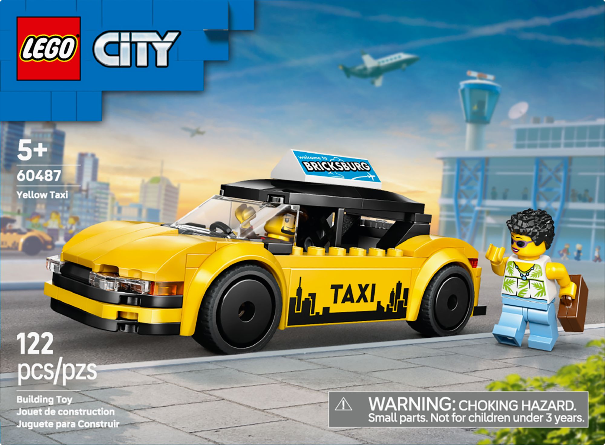 LEGO City Yellow Taxi 60487