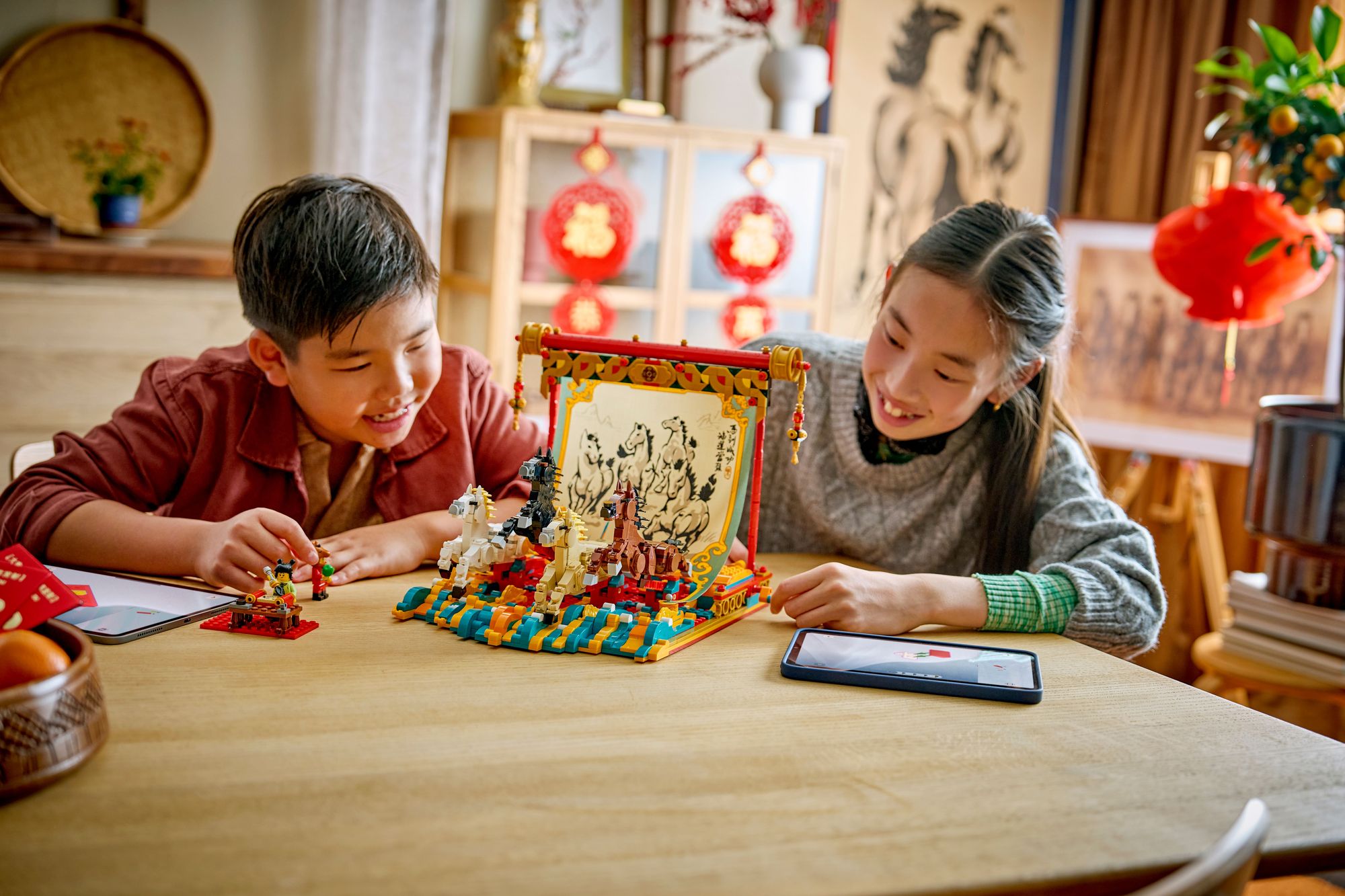 LEGO Galloping Horses Canvas 80119