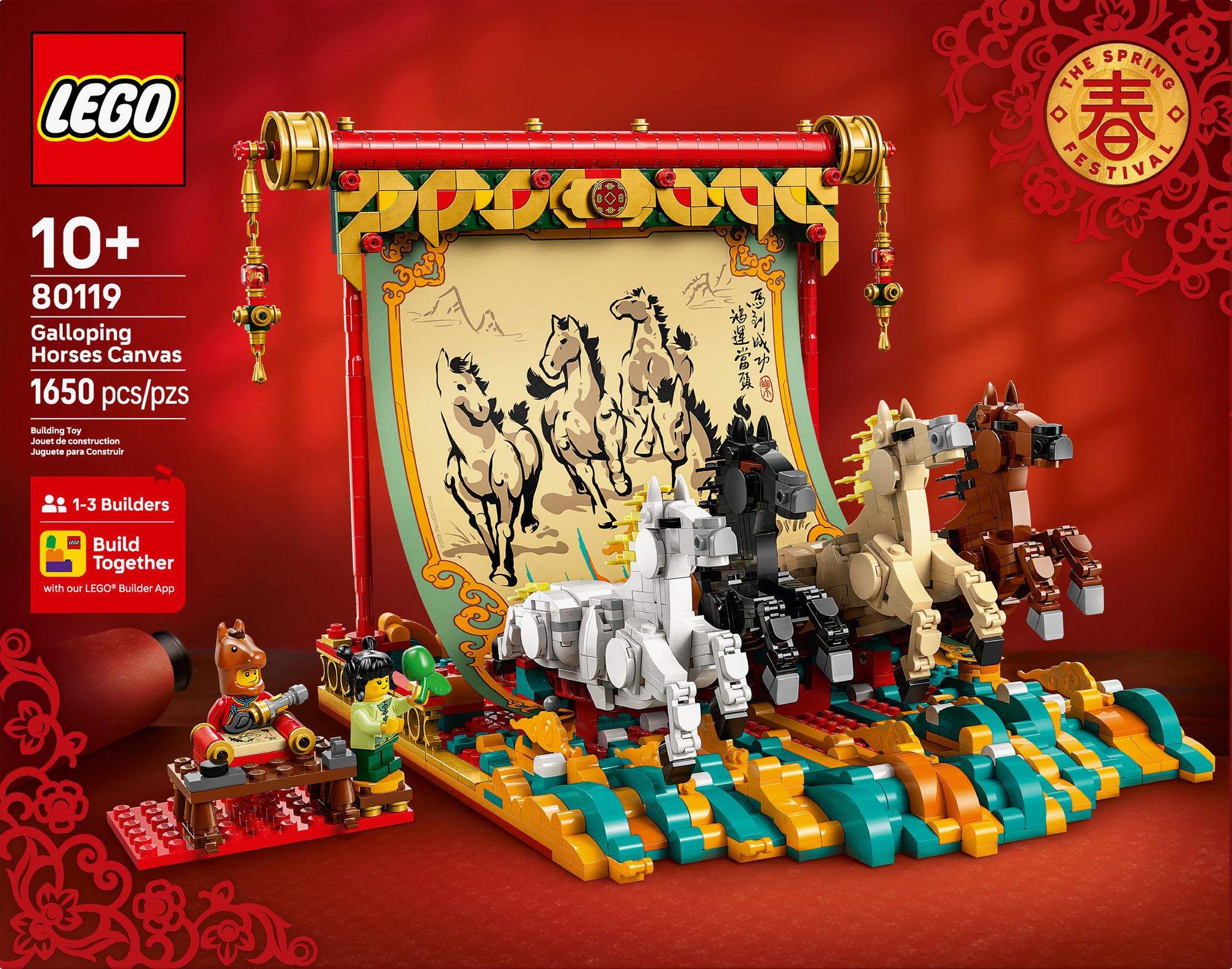 LEGO Galloping Horses Canvas 80119