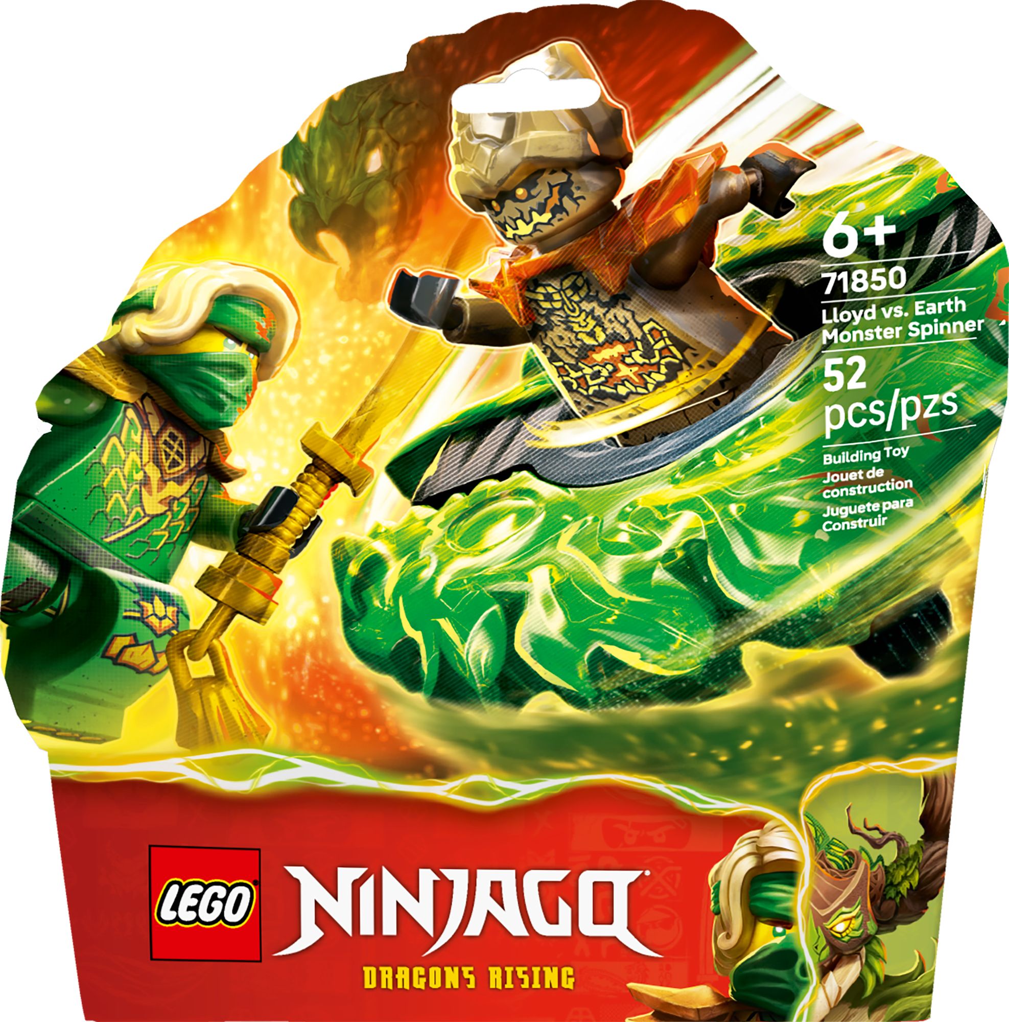 LEGO Ninjago Lloyd vs. Earth Monster Spinner 71850