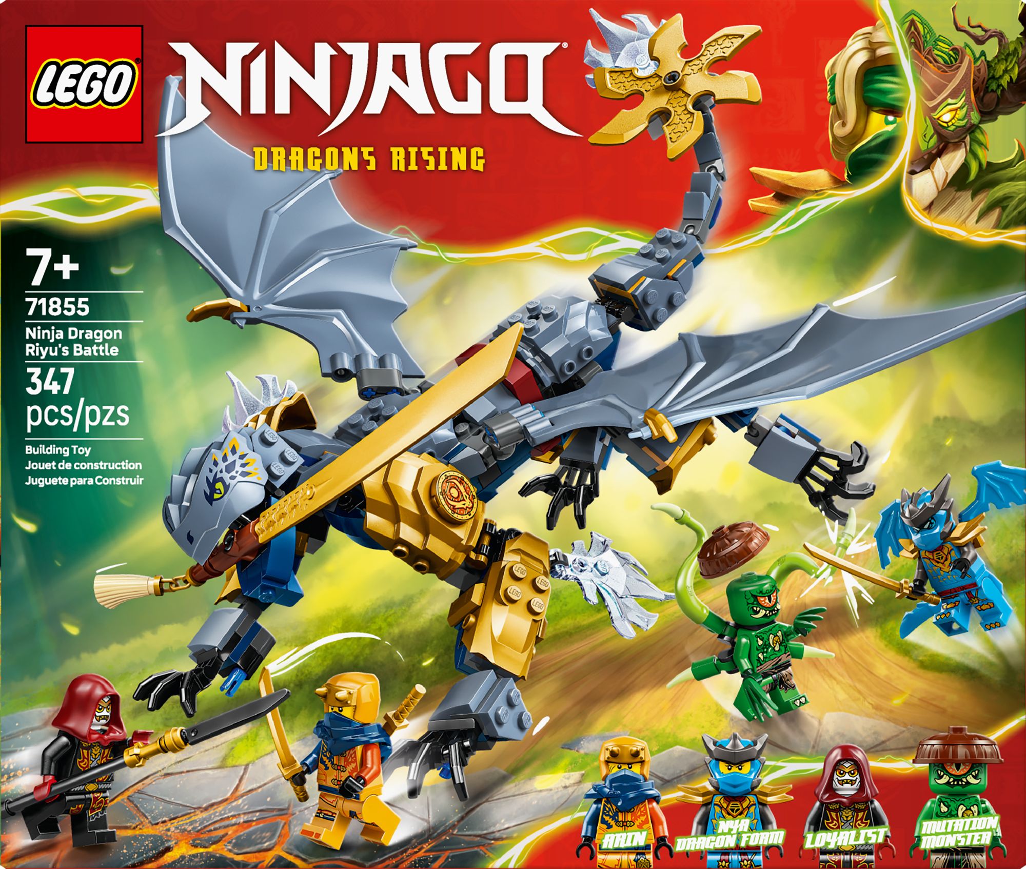 LEGO Ninjago Ninja Dragon Riyu's Battle 71855