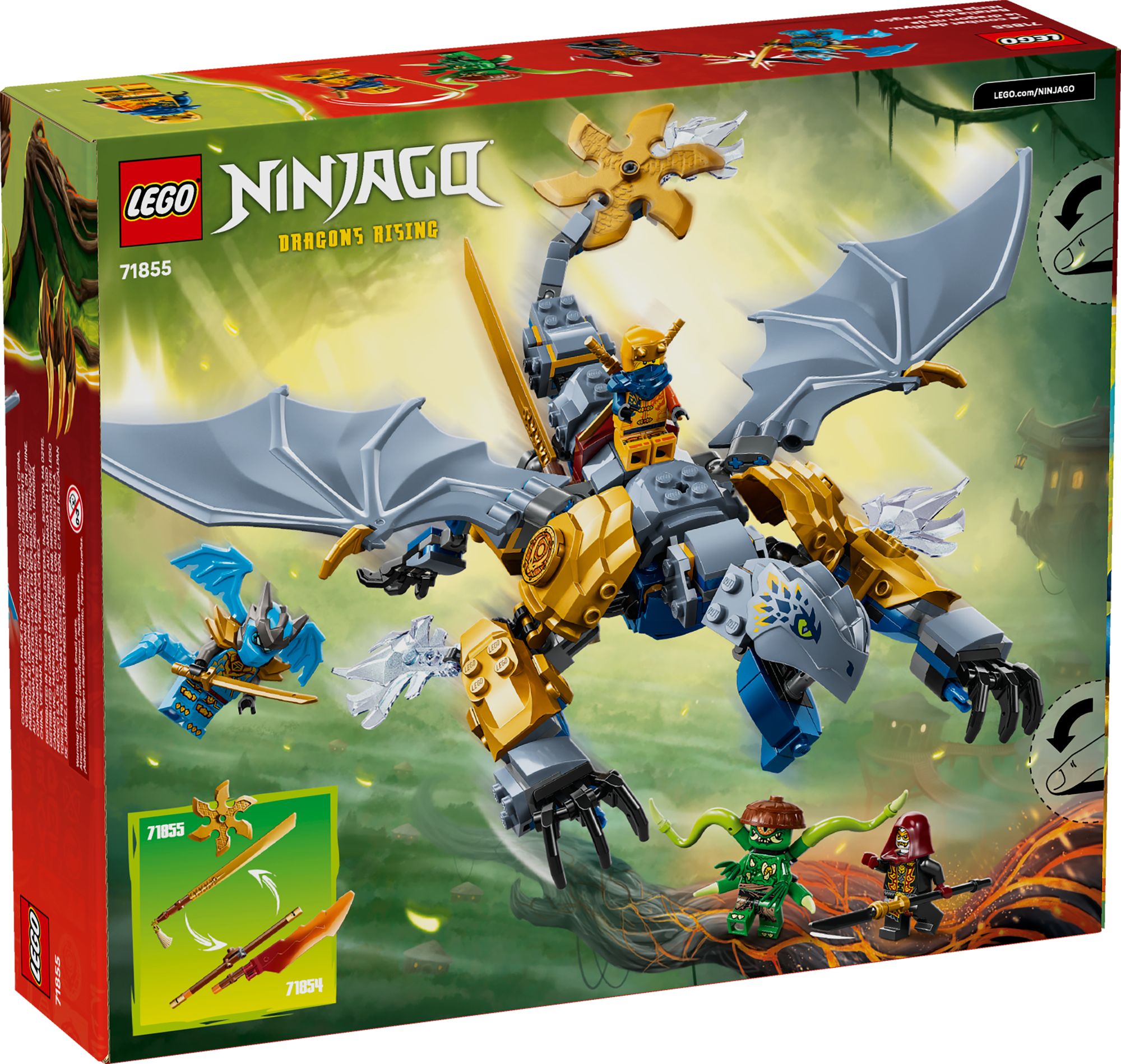 LEGO Ninjago Ninja Dragon Riyu's Battle 71855