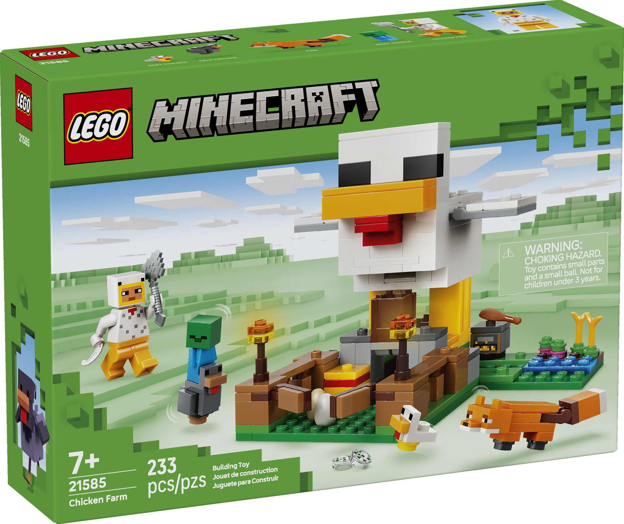 LEGO Minecraft Chicken Farm 21585